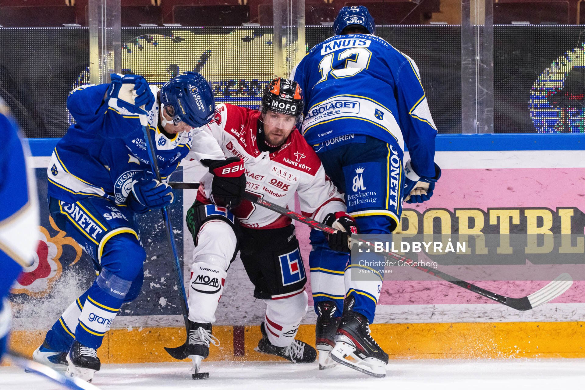 Leksands Alexander Lundqvist och Örebros Noah Steen