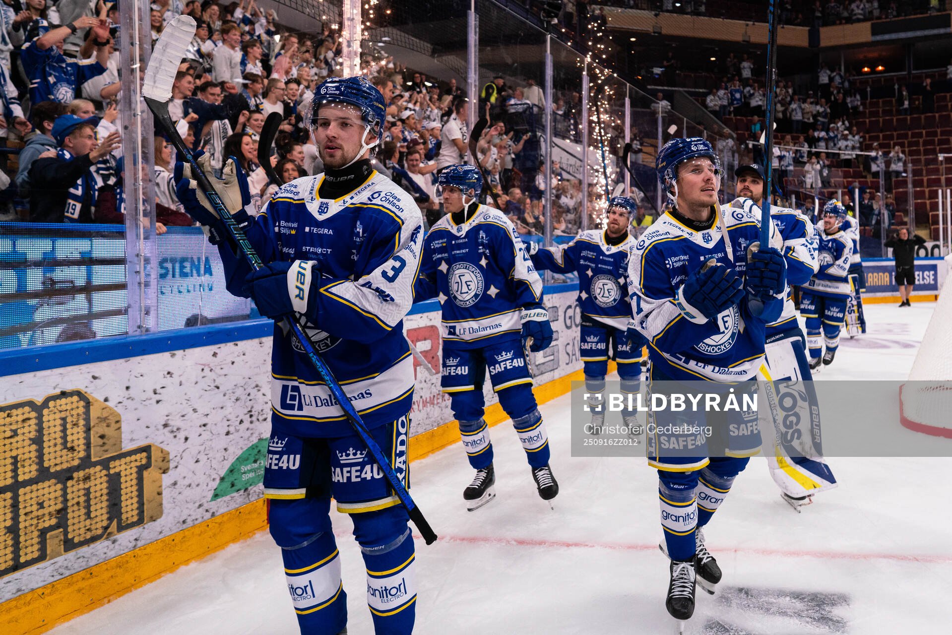 Leksands Fred Nilsson, Dennis Altörn jublar
