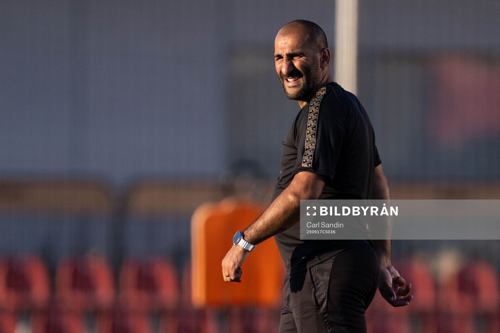 Head coach Mak Lind of Häcken