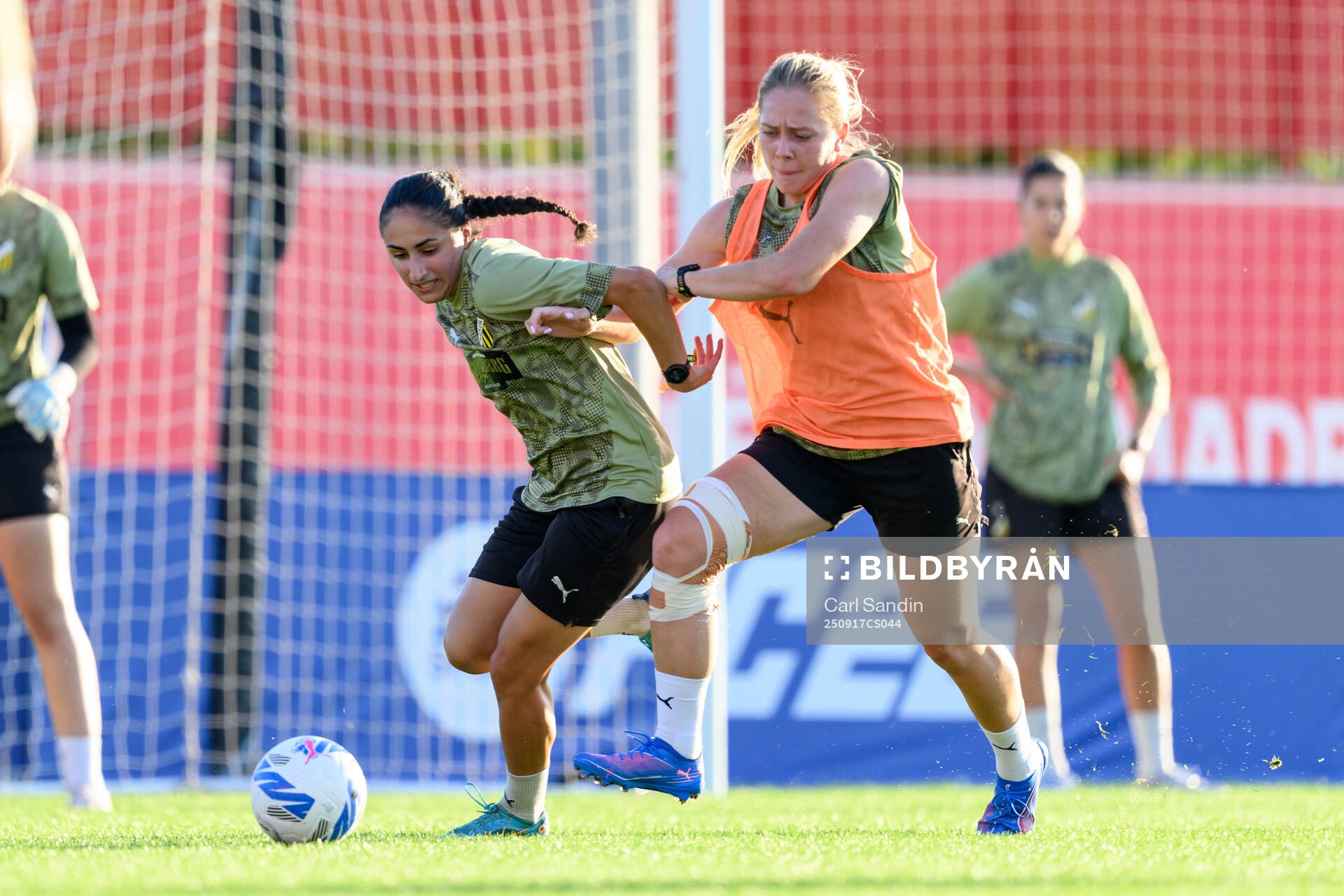 Nesrin Akgun and Alice Bergström of Häcken