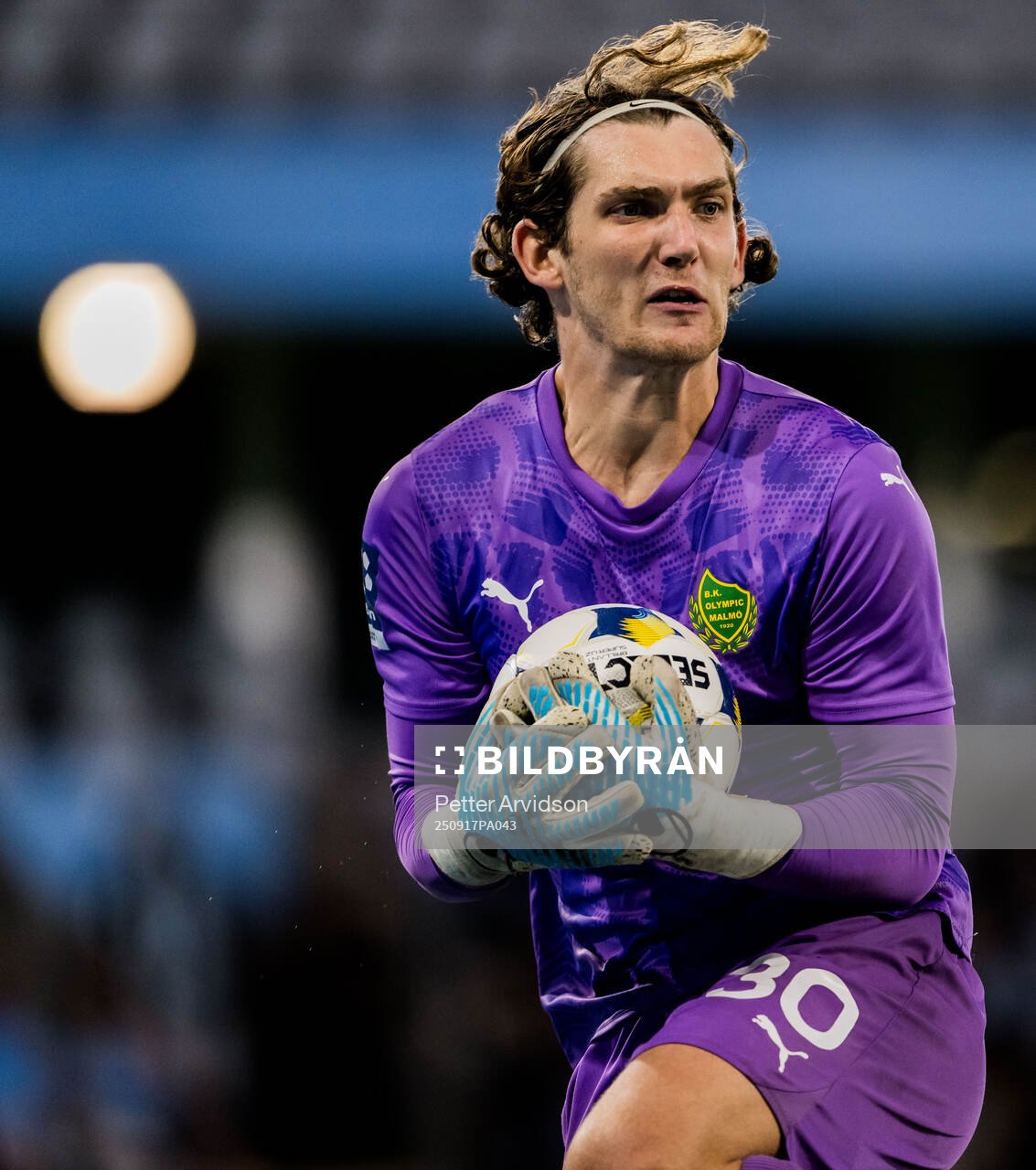 BK Olympics målvakt Rasmus Norlander