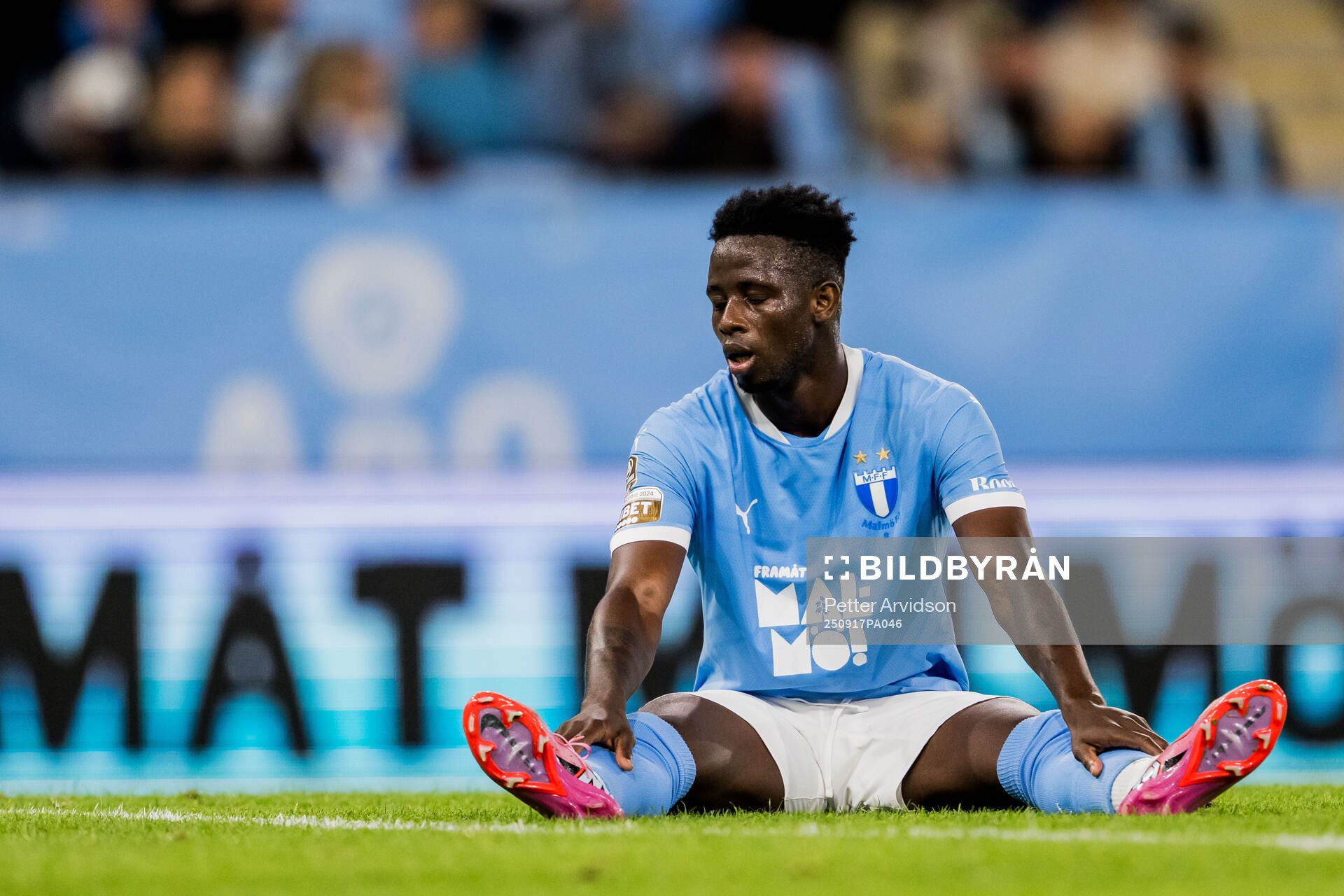 Malmö FFs Salifou Soumah deppar
