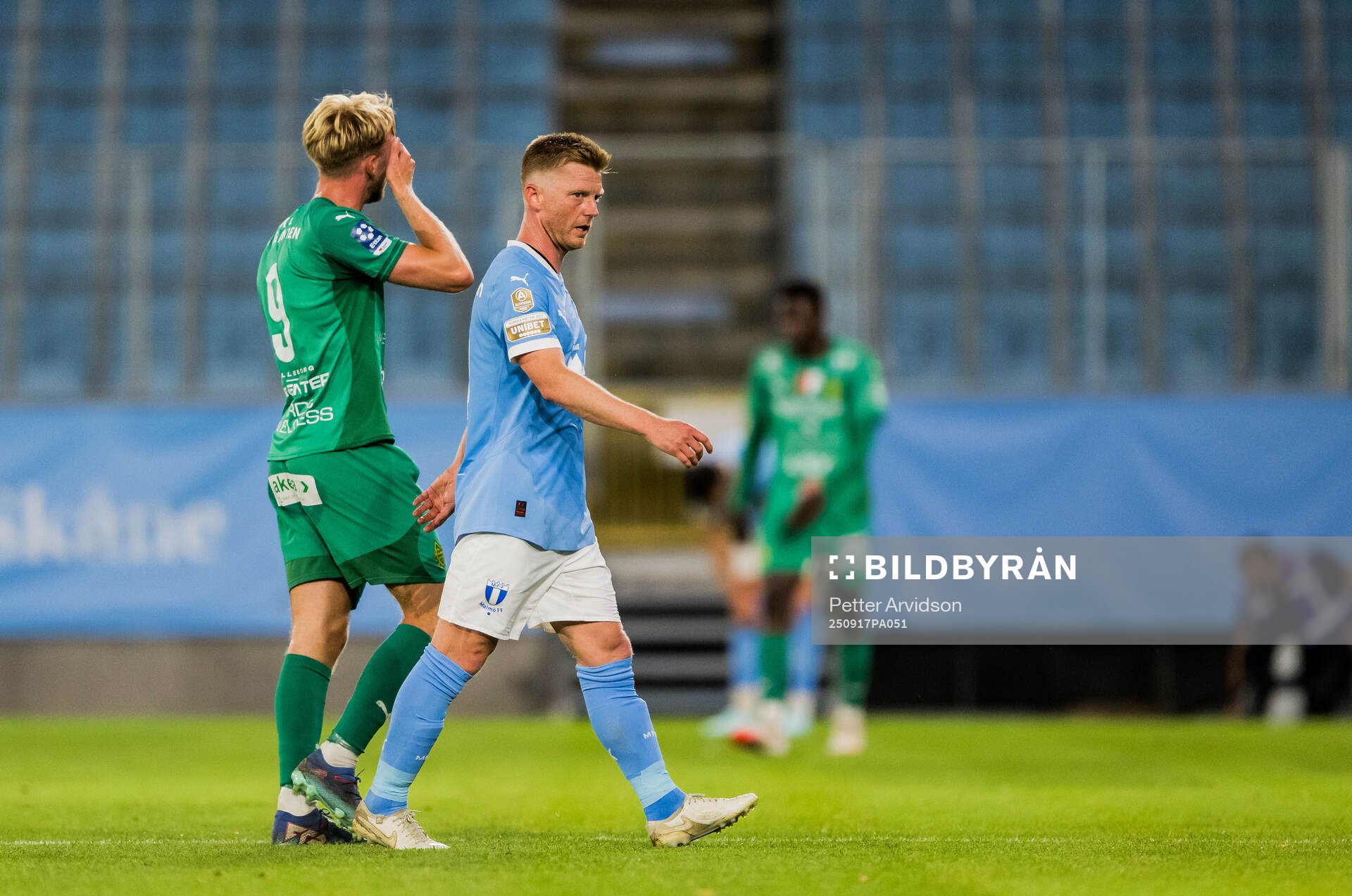 Malmö FFs Anders Christiansen deppar