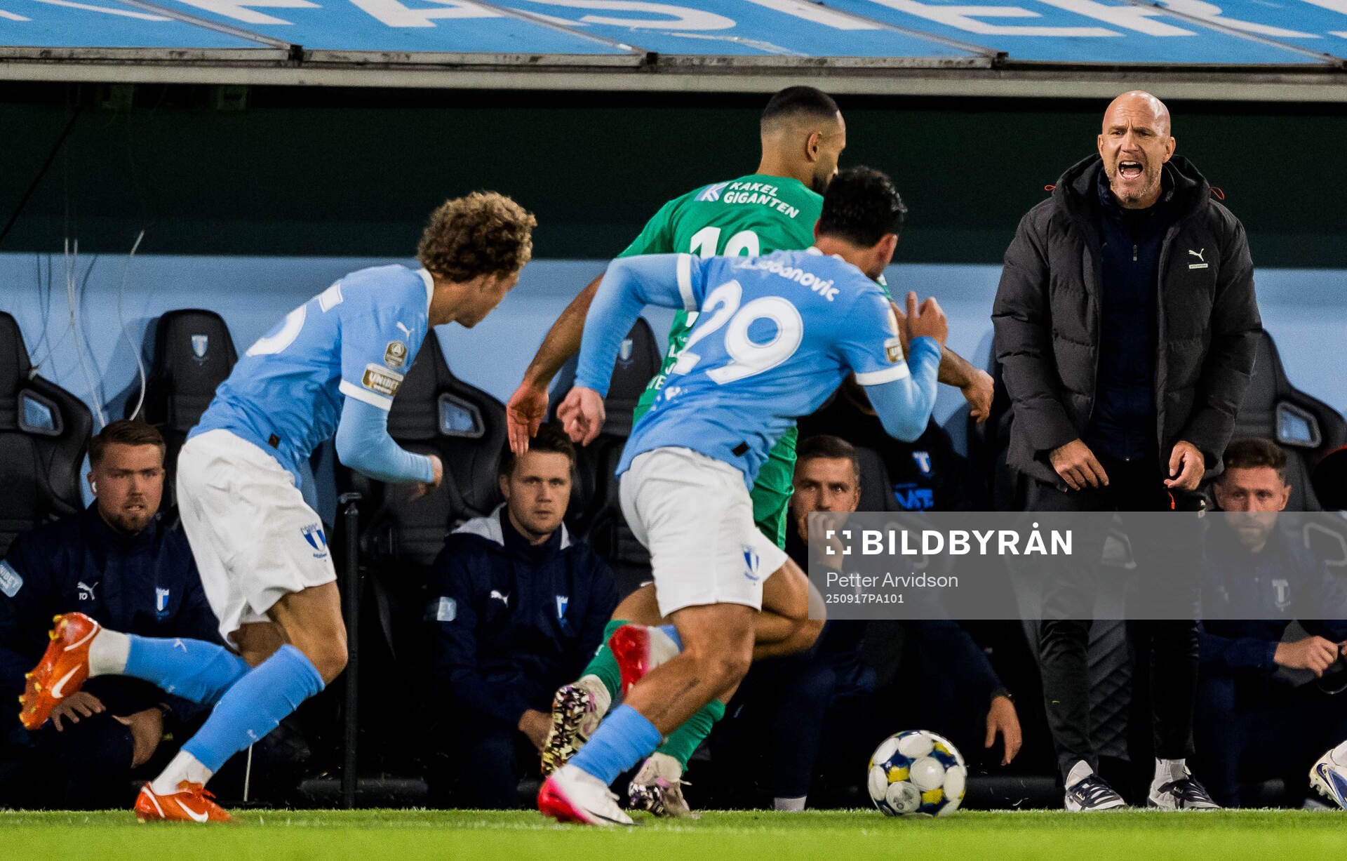 Malmö FFs huvudtränare Henrik Rydström