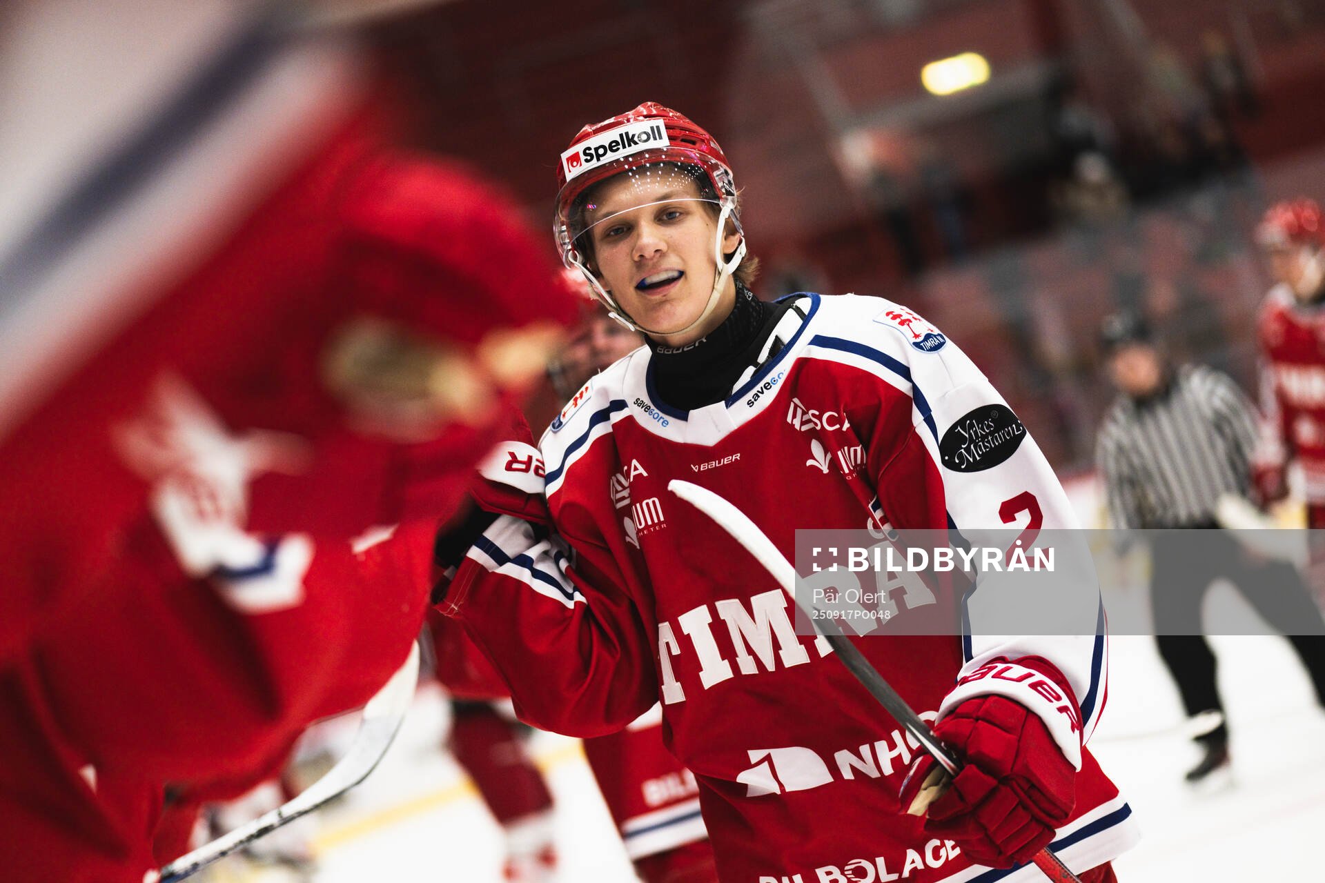 Timrås Ilari Kapanen jublar