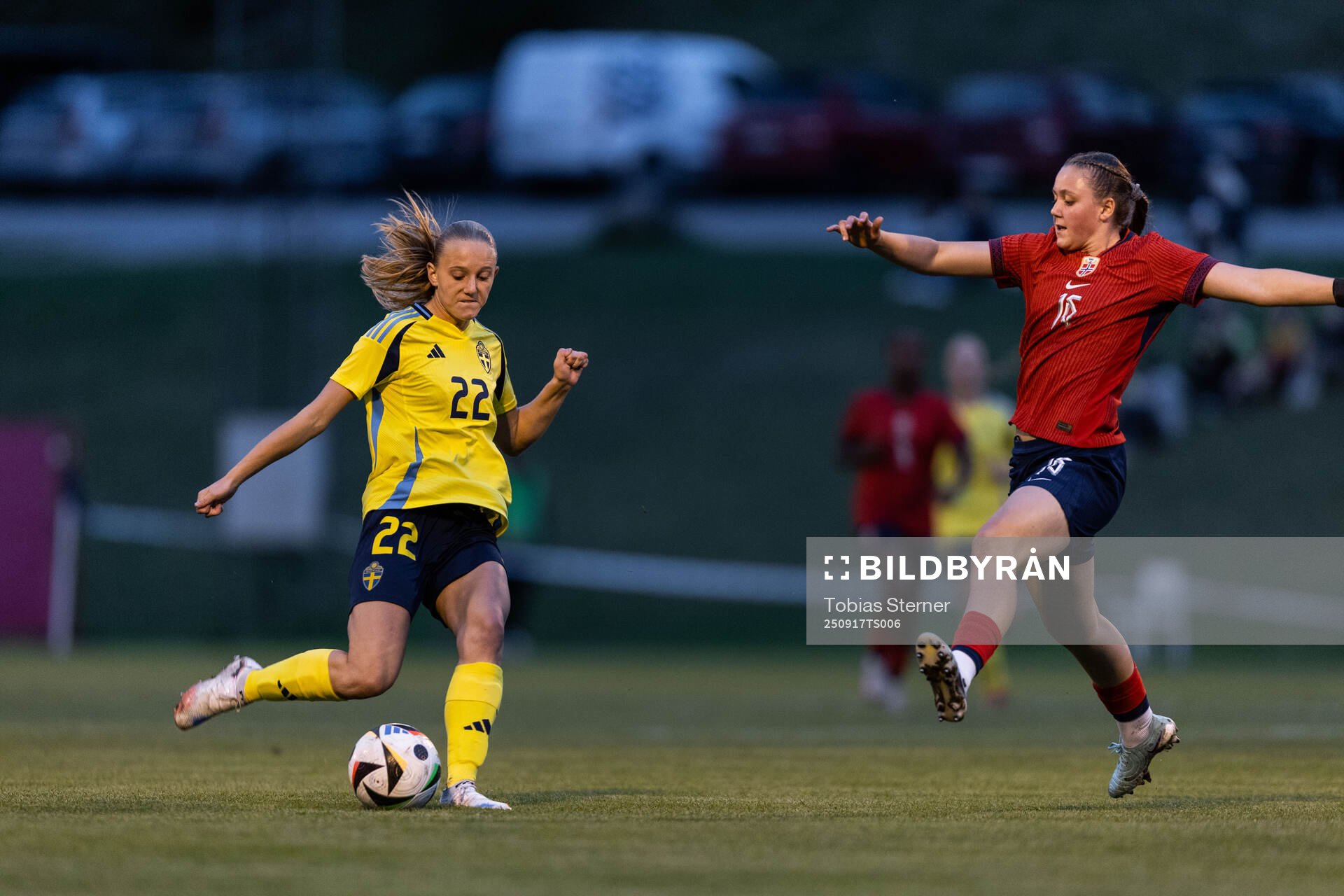 Sveriges Elvira Wide och Norges Live Kristine Onsrud