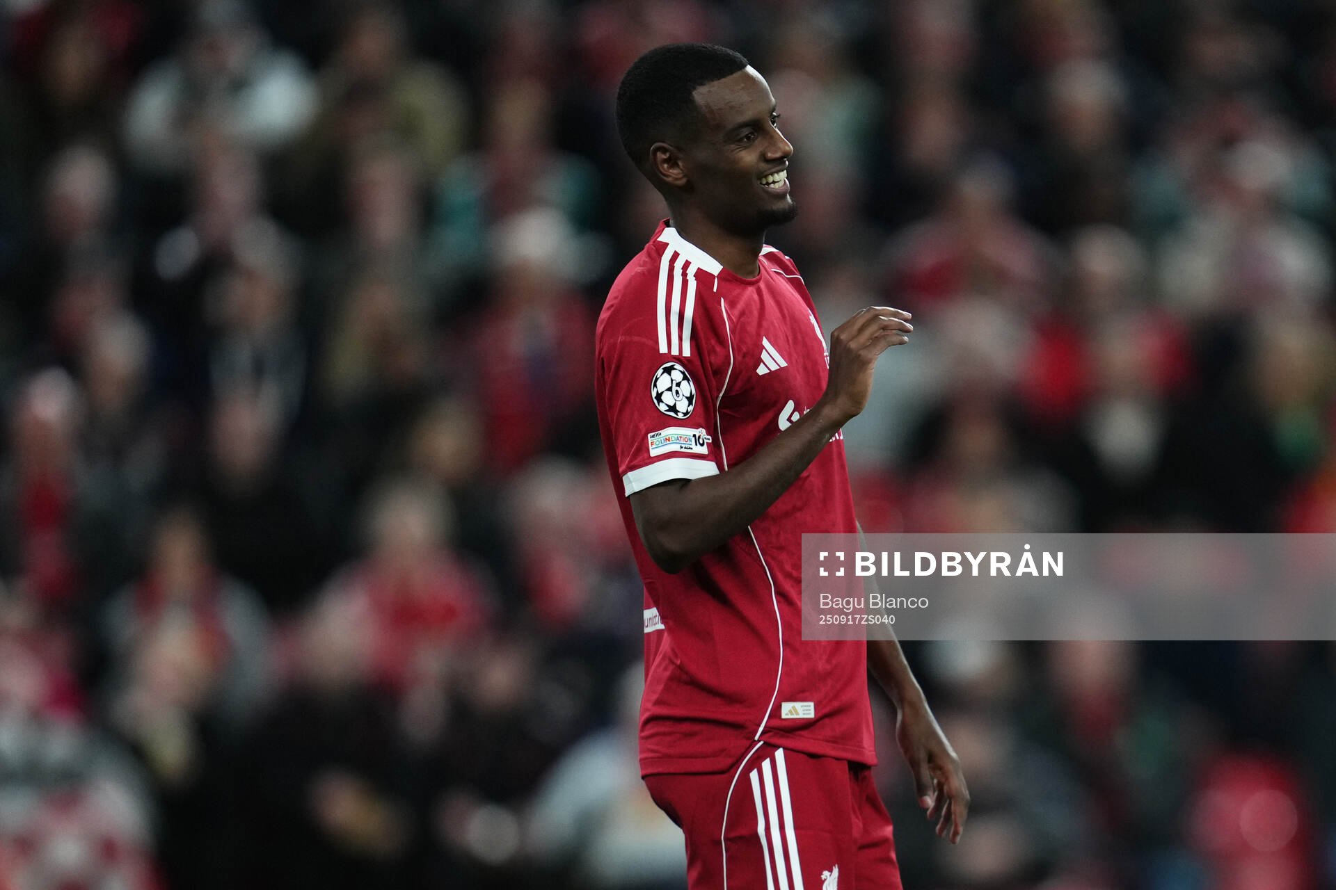 Alexander Isak of Liverpool