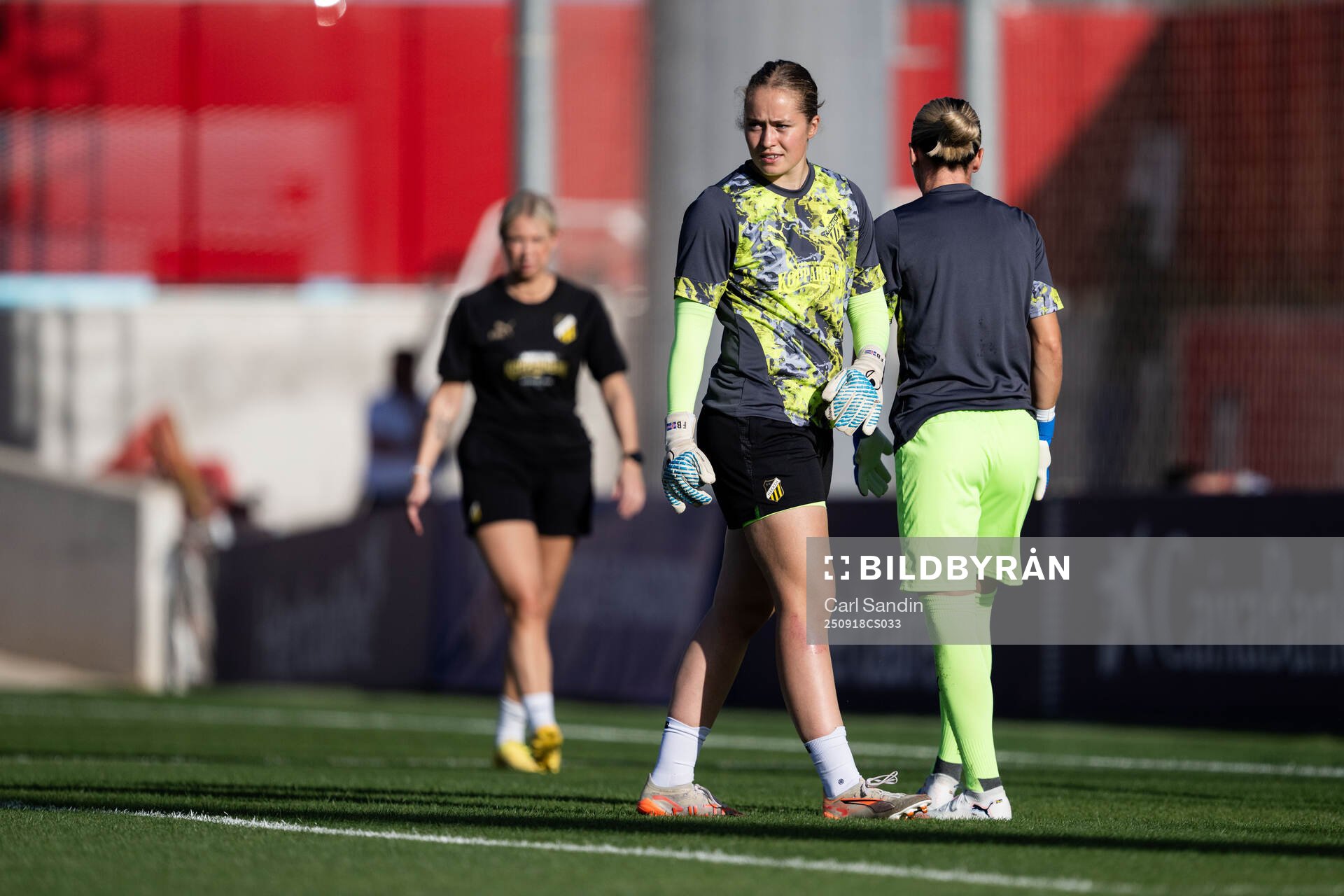 Goalkeeper Fanney Birkisdottir of Häcken