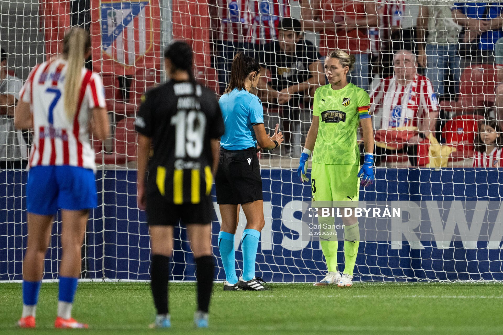 Goalkeeper Jennifer Falk of Häcken