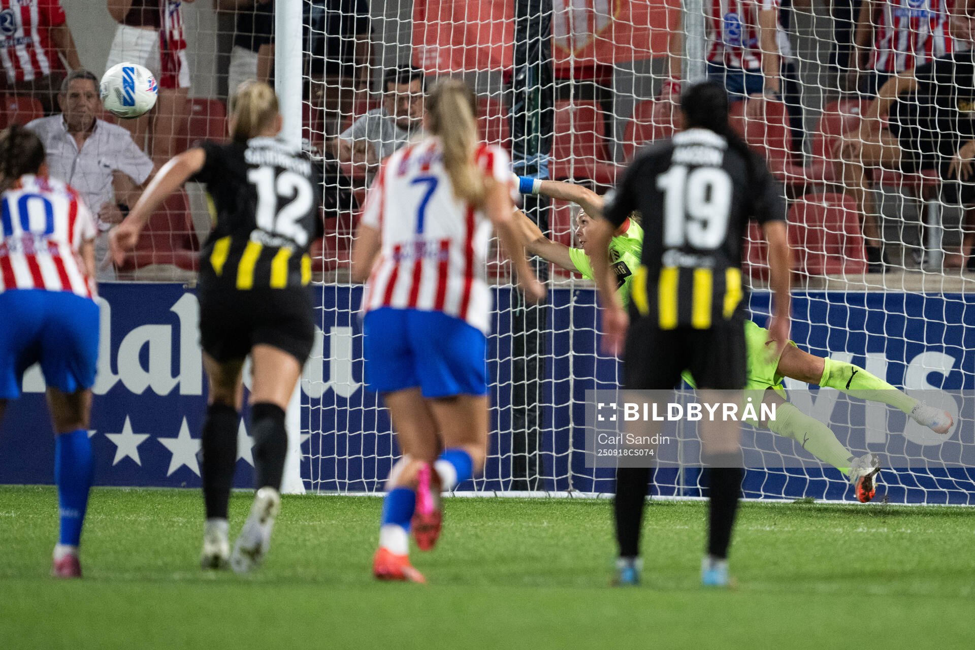 Goalkeeper Jennifer Falk of Häcken