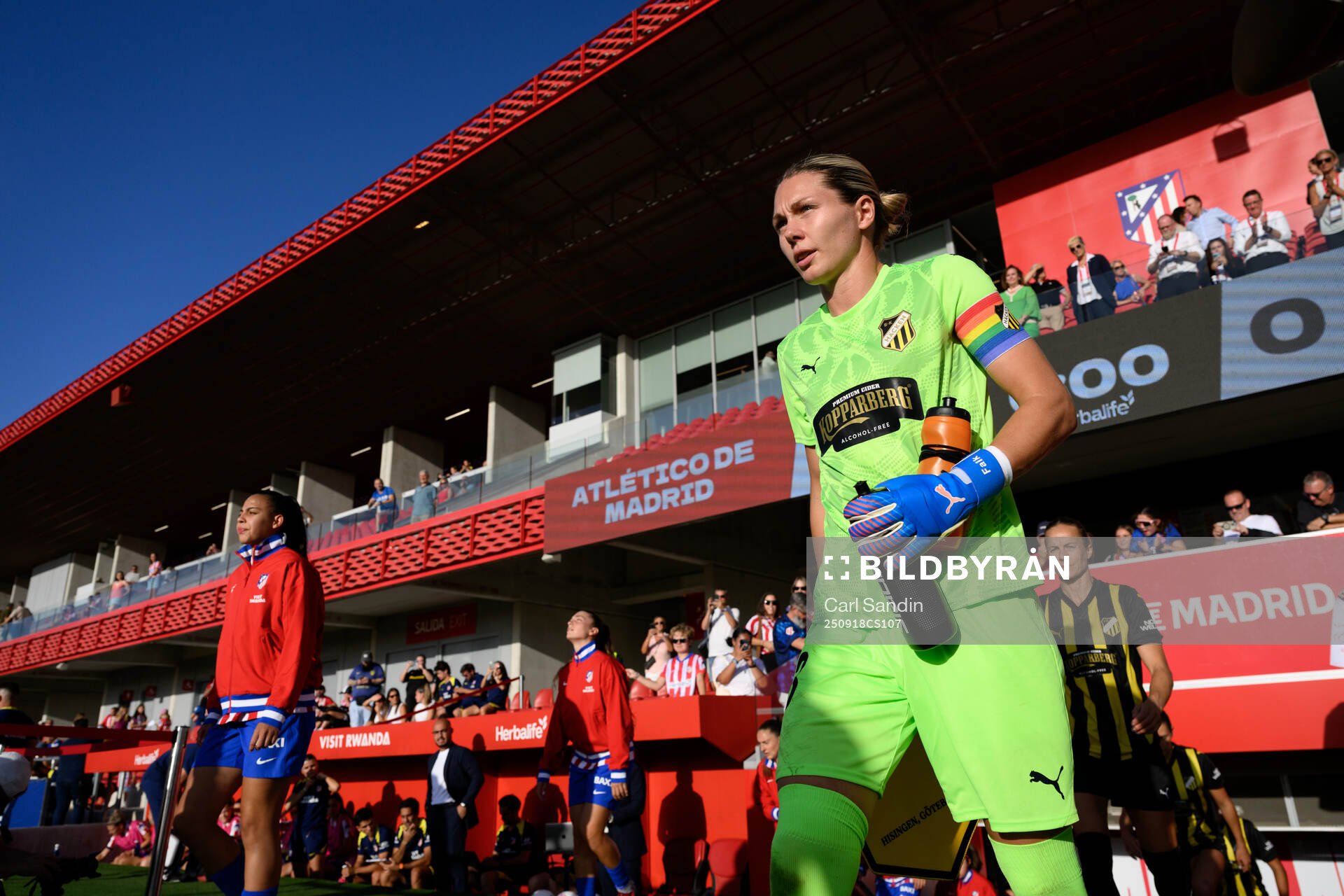 Goalkeeper Jennifer Falk of Häcken