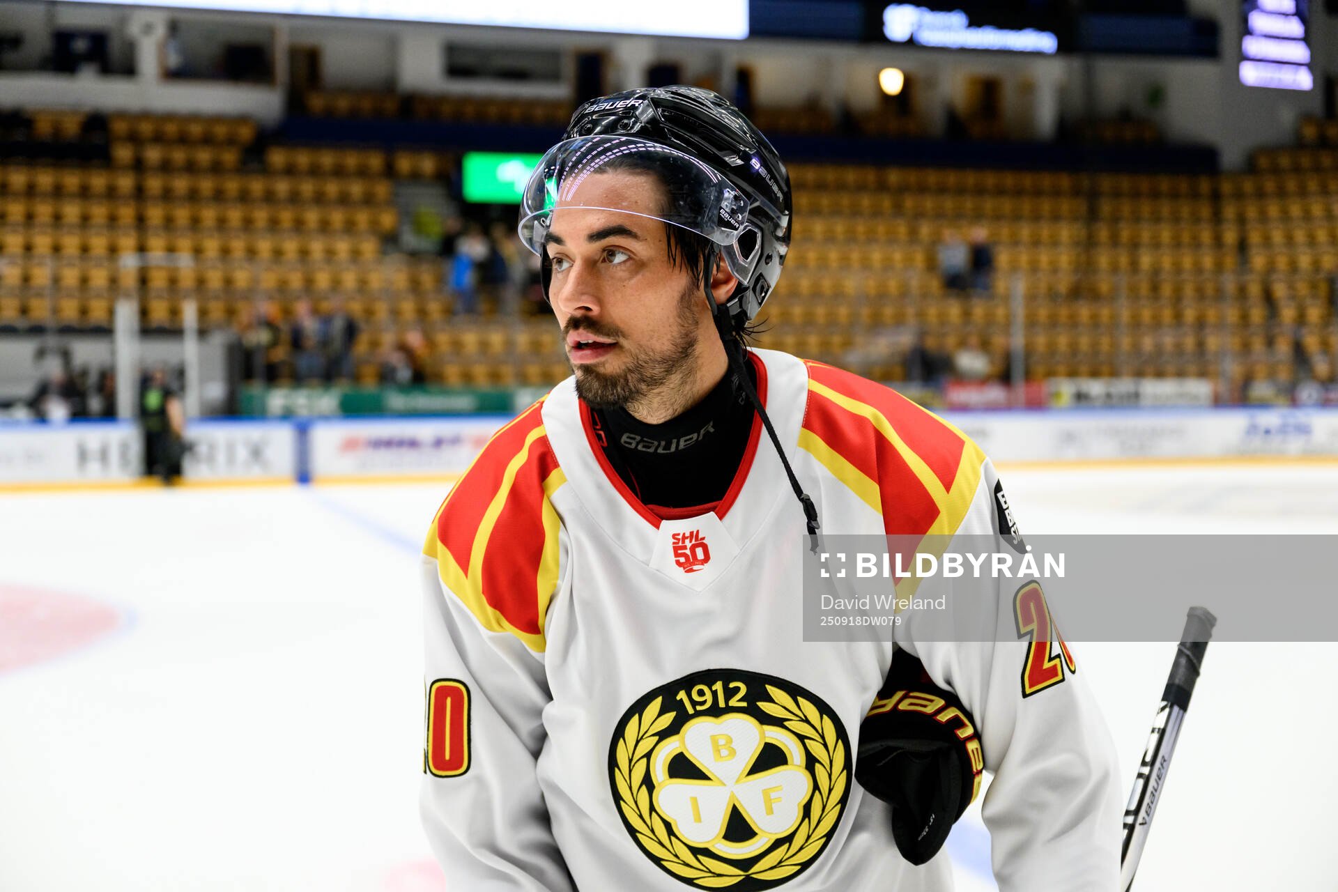 Brynäs Tyler Vesel jublar