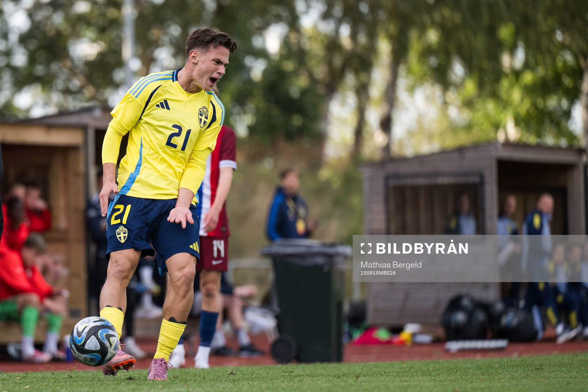 Sveriges Carl Aurell reagerar