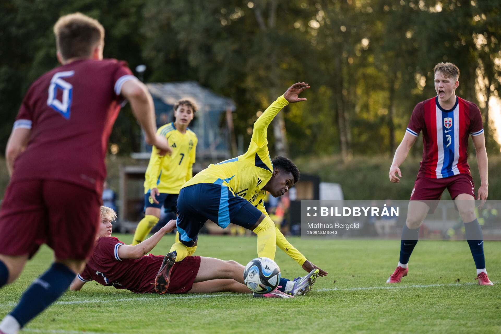 Norges Eirik Granaas och Sveriges Alinur Elmi Roble