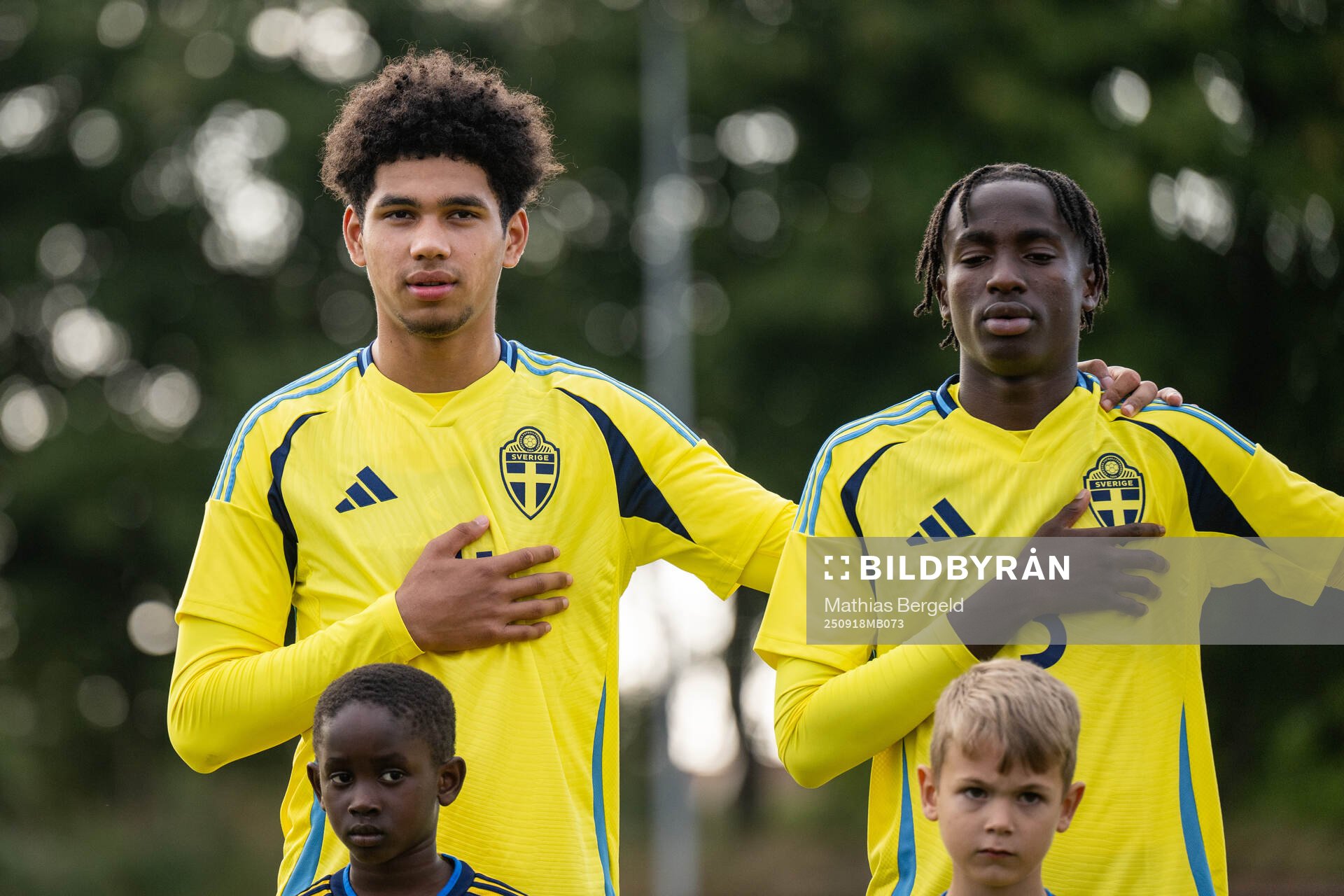 Sveriges Adrian Salvador och Owen Olague