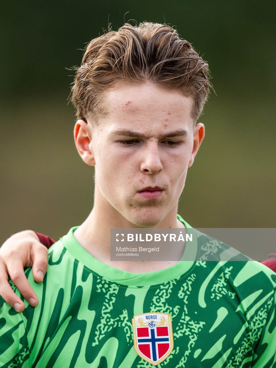 Norges målvakt Christian Åbø Flørenæs
