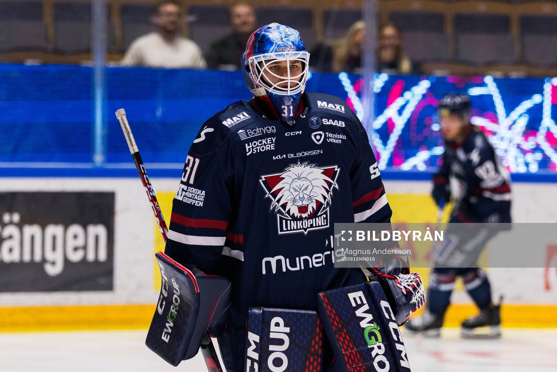 Linköpings målvakt Jesper Myrenberg