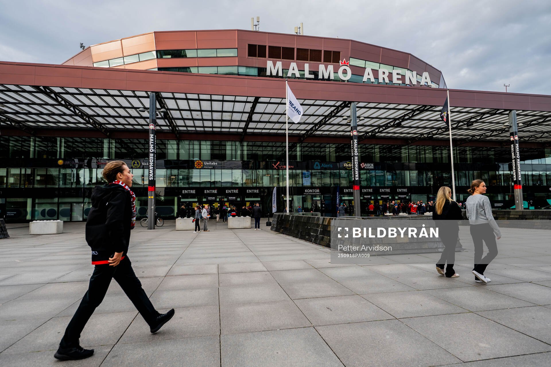 Exteriör Malmö Arena