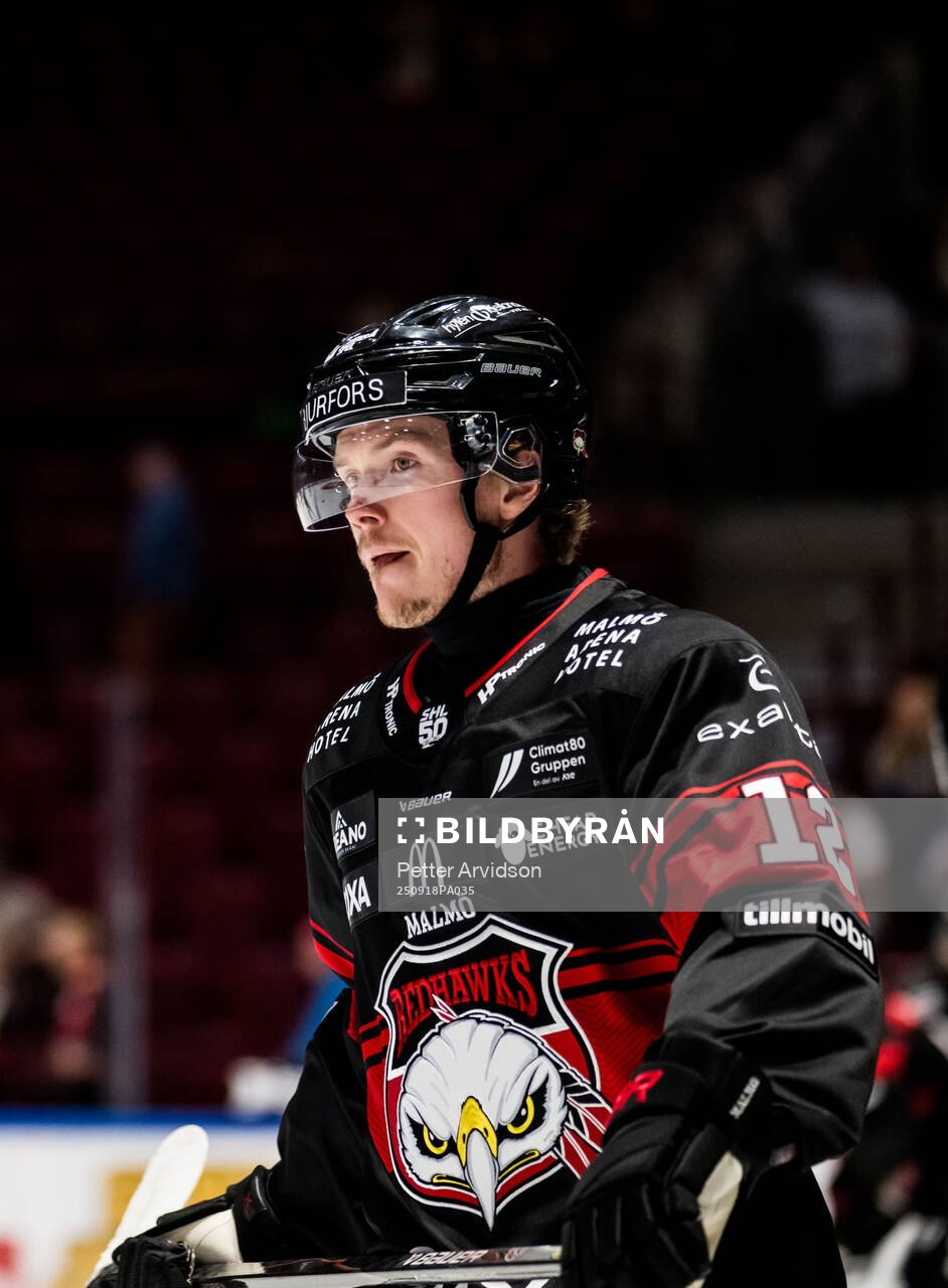 Malmö Redhawks Linus Öberg