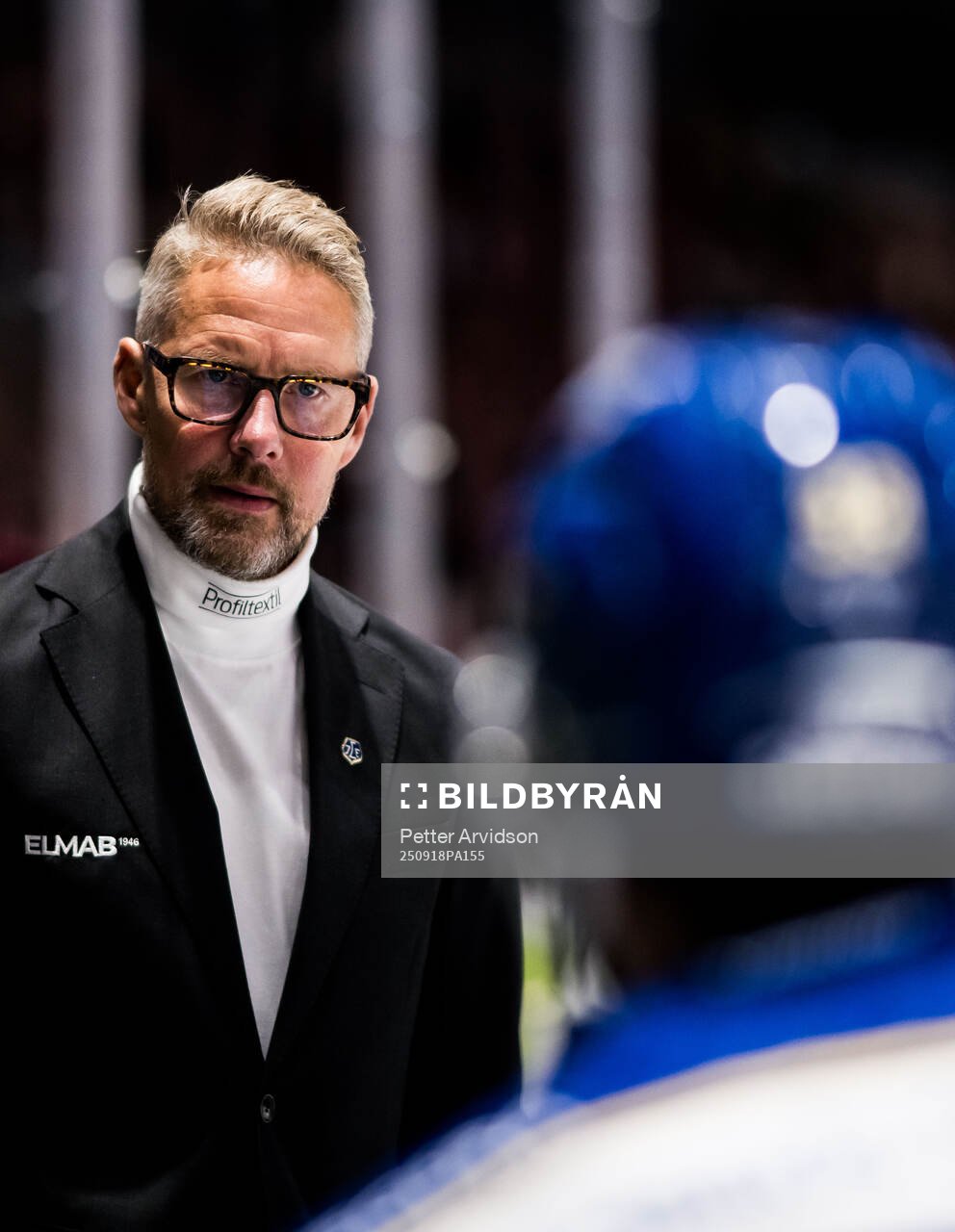 Leksands tränare Johan Hedberg