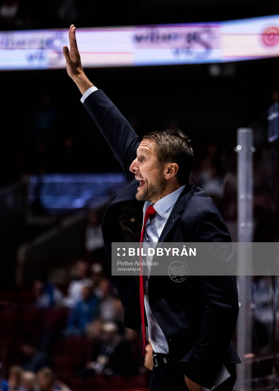 Malmö Redhawks tränare Tomas Kollar