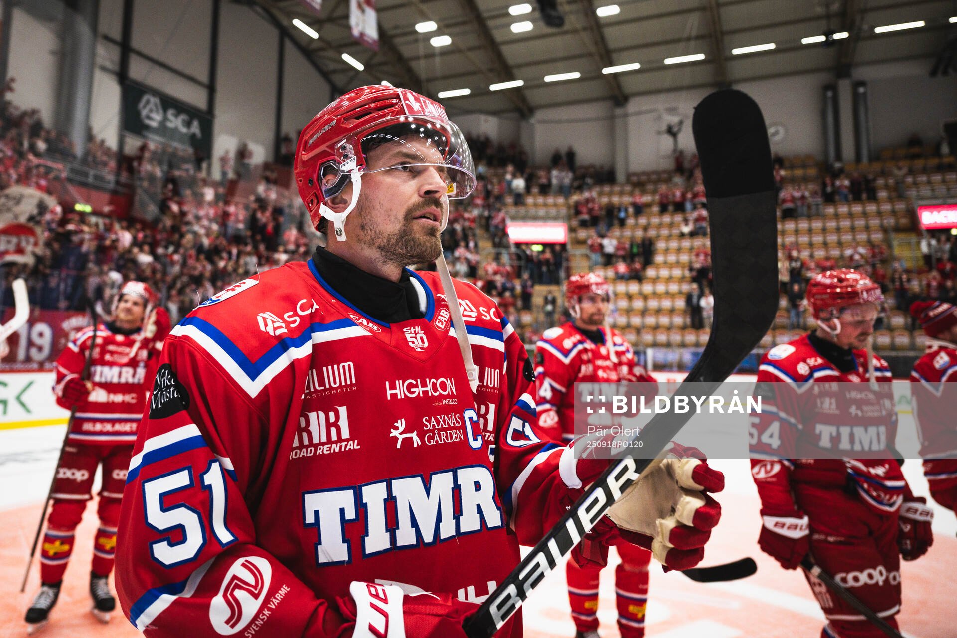 Timrås Anton Lander jublar