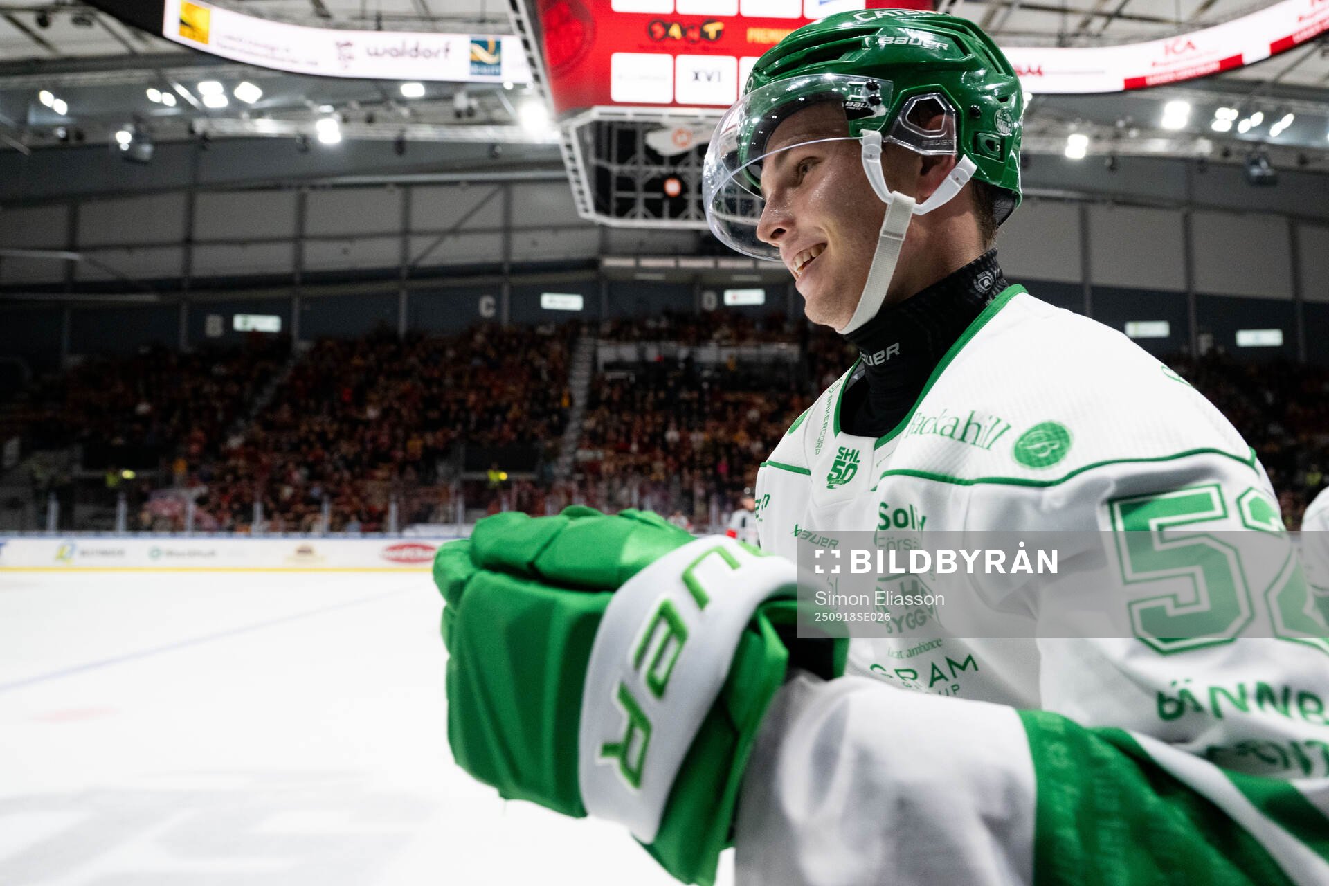 Rögles Felix Nilsson jublar