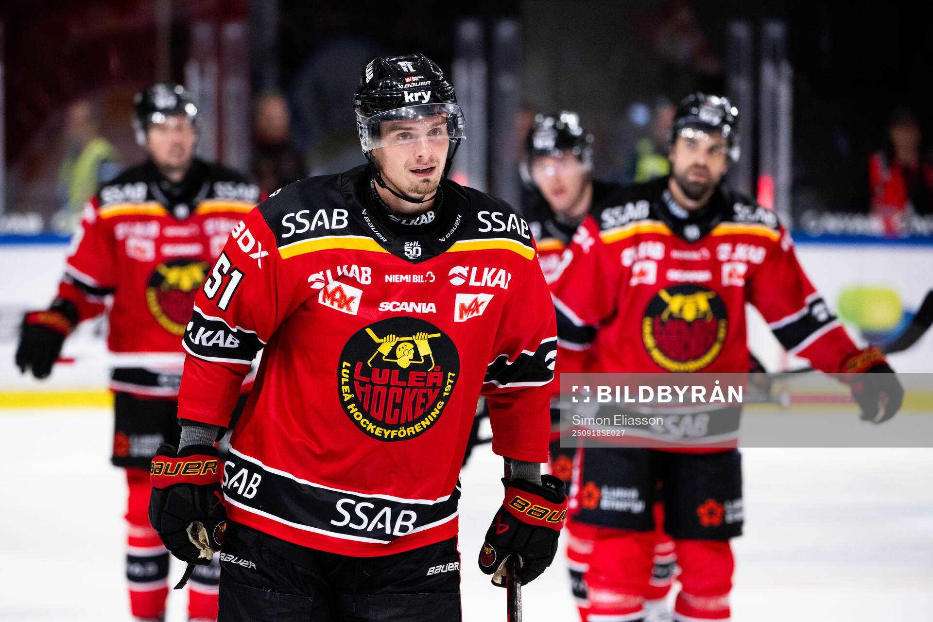Luleås Markus Nurmi jublar