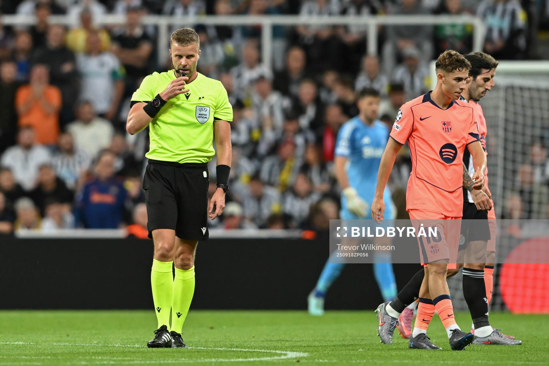 Referee Glenn Nyberg