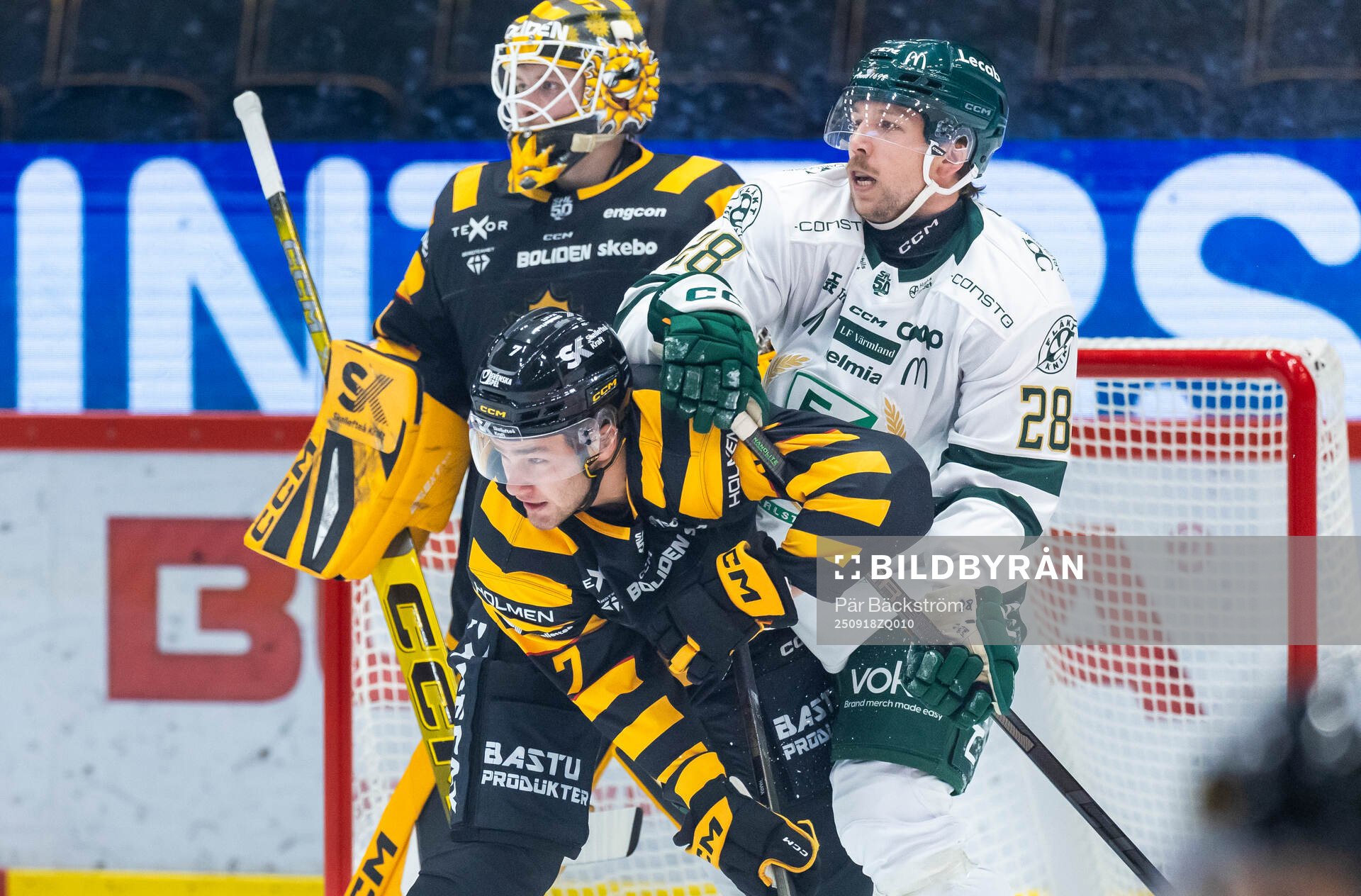 Skellefteås Frans Haara och Färjestads Emil Alba