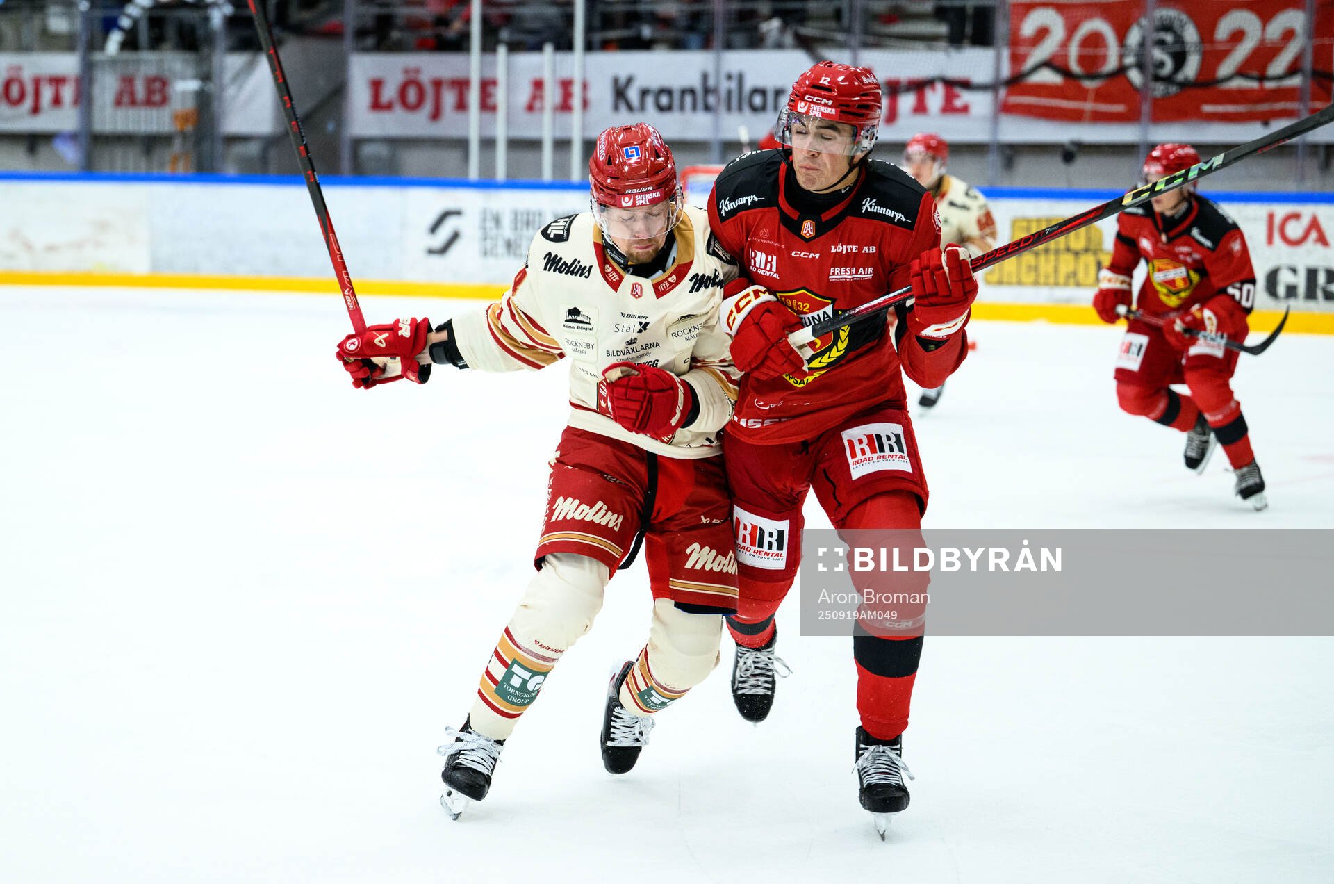 Kalmars Albin Storm och Almtunas Oskar Ståhl