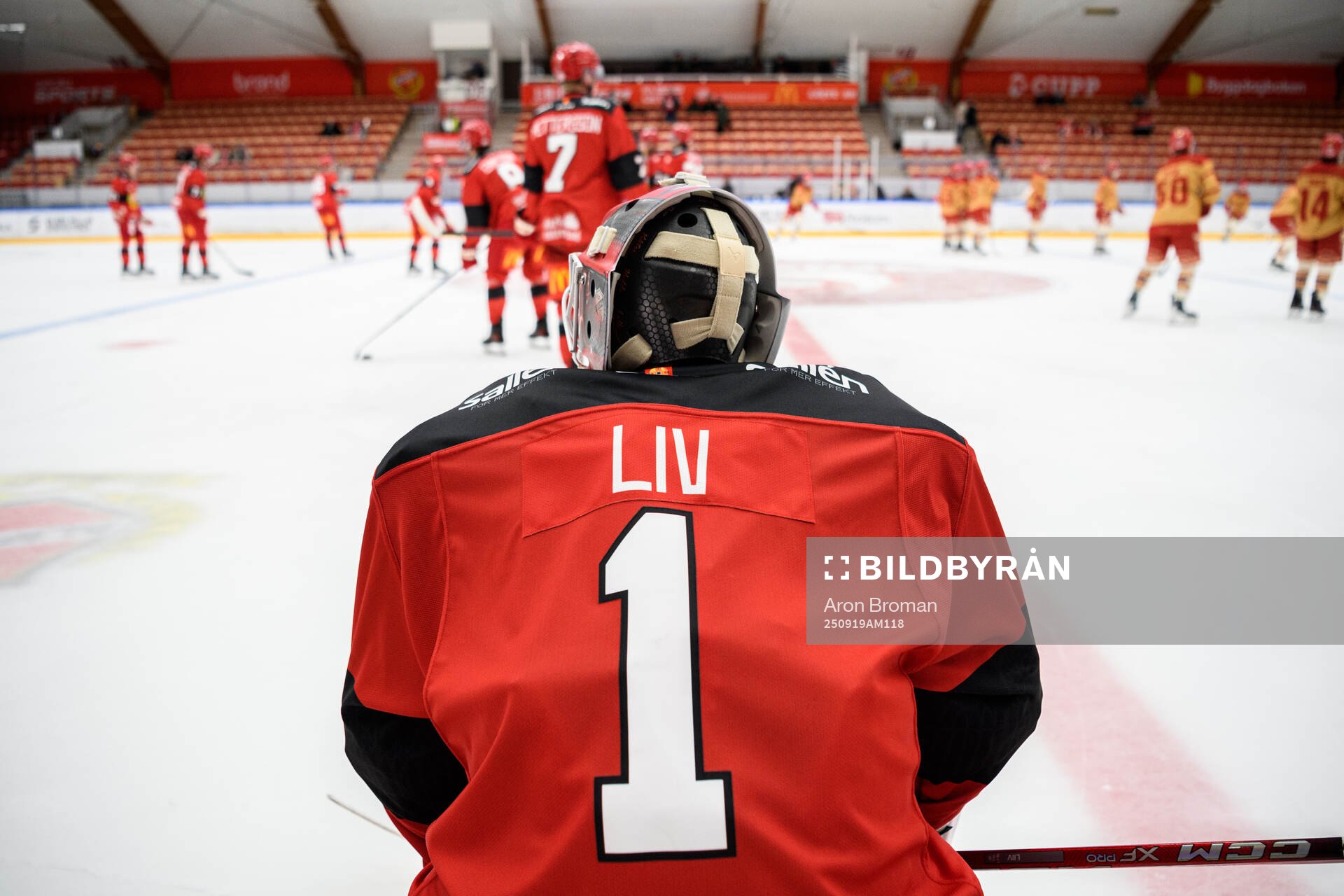 Almtunas målvakt Herman Liv
