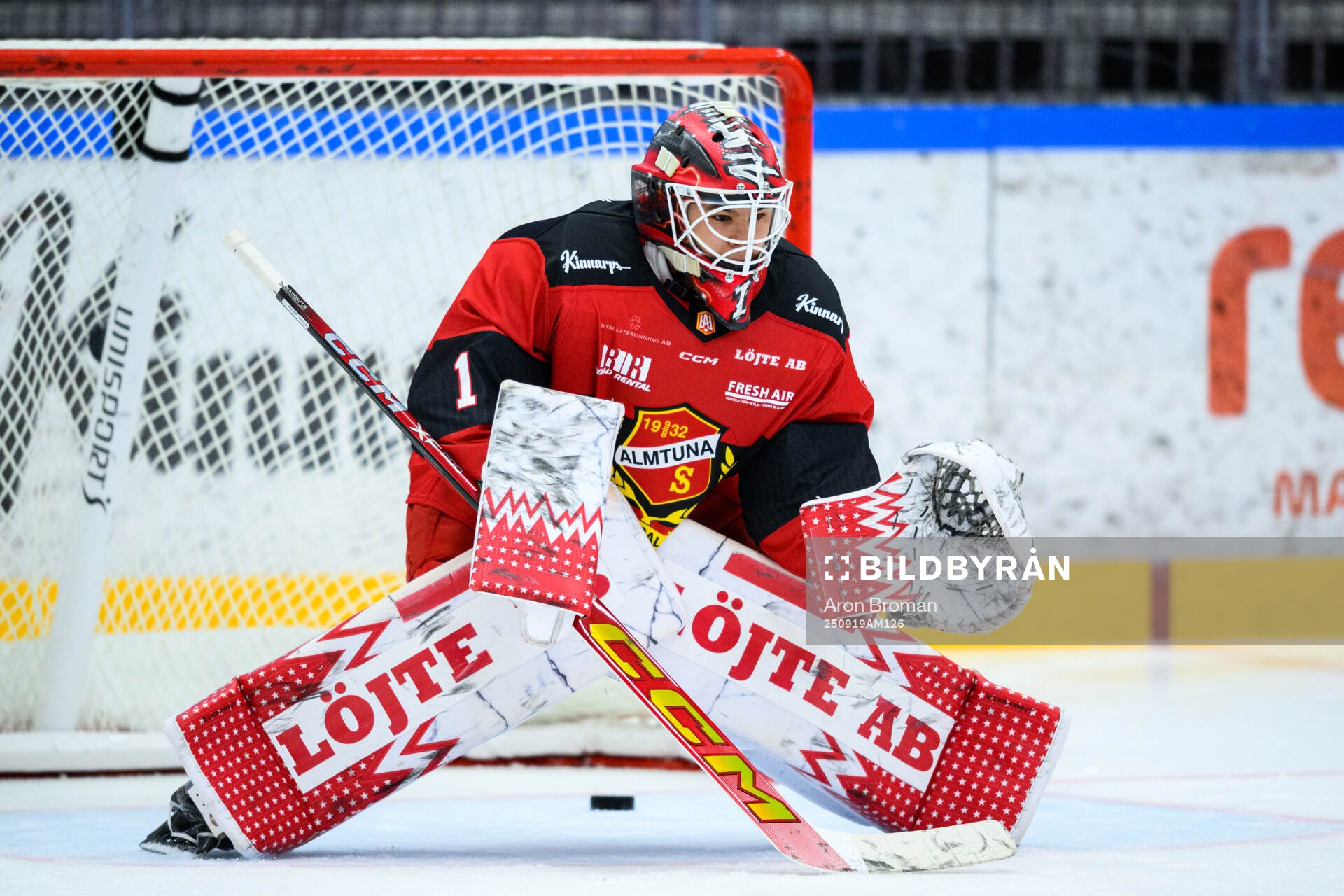 Almtunas målvakt Herman Liv