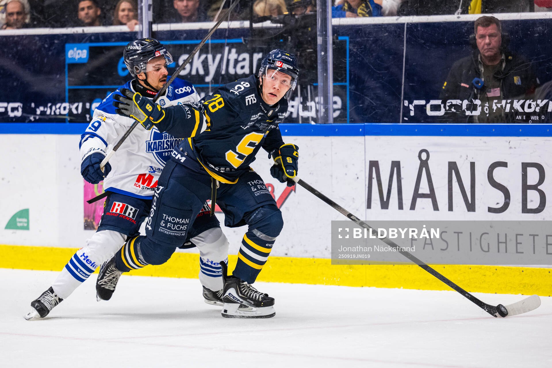 Karlskogas Eero Teräväinen och Södertäljes Adam