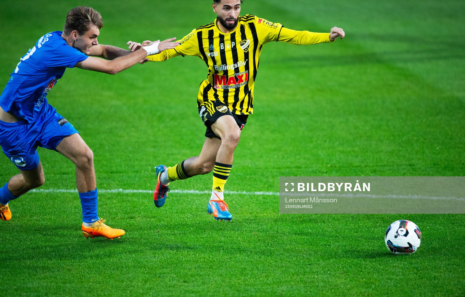IFK Hässleholms Rahel Nader i matchen i div. 2 mellan