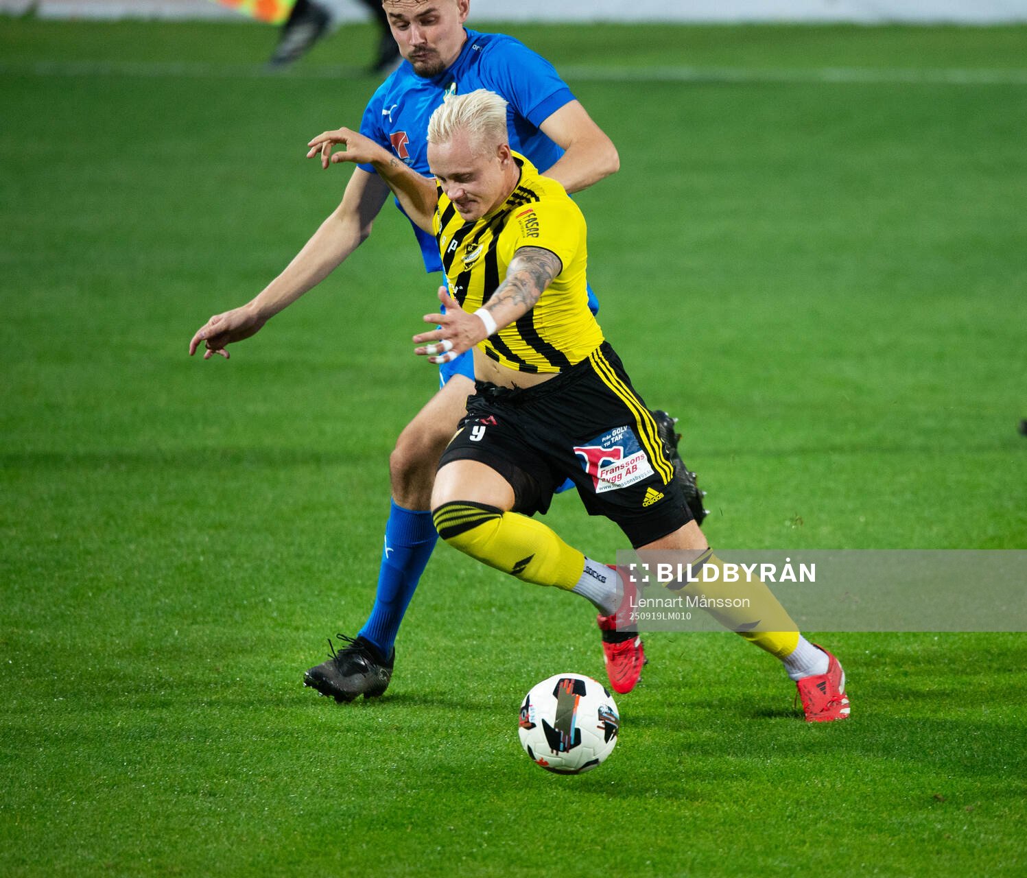 IFK Hässleholms Alexander Sjöströmi matchen i div. 2