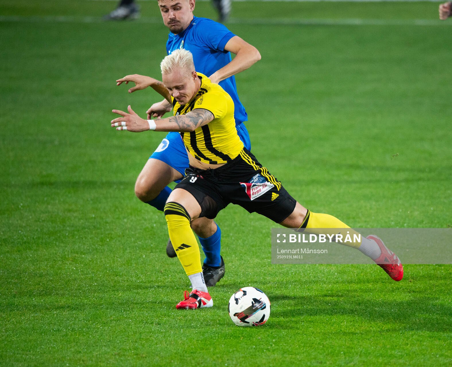 IFK Hässleholms Alexander Sjöström i matchen i div. 2
