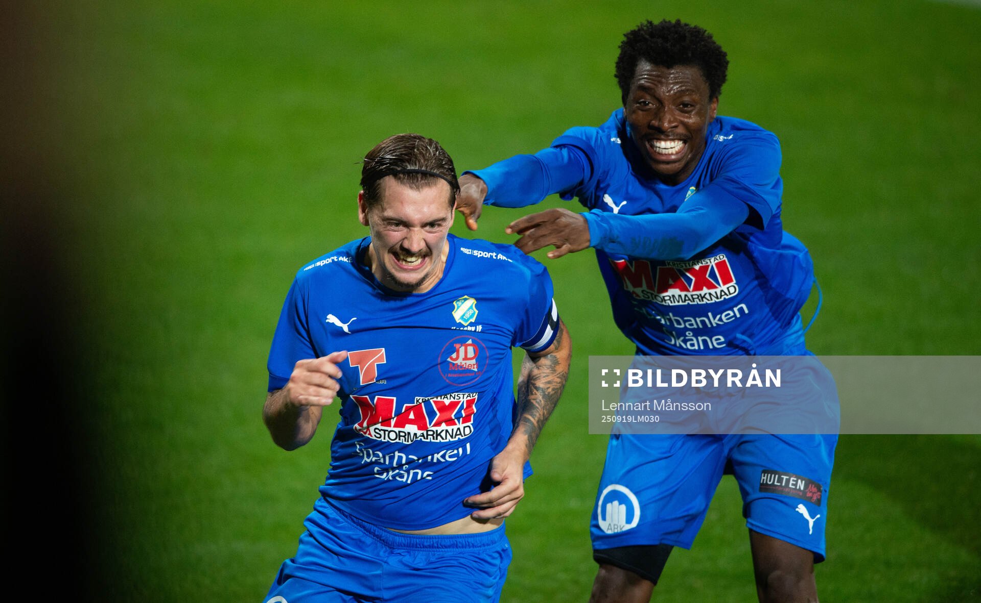 Nosabys Axel Winberg har gjort 1-1 i 96e minuten och