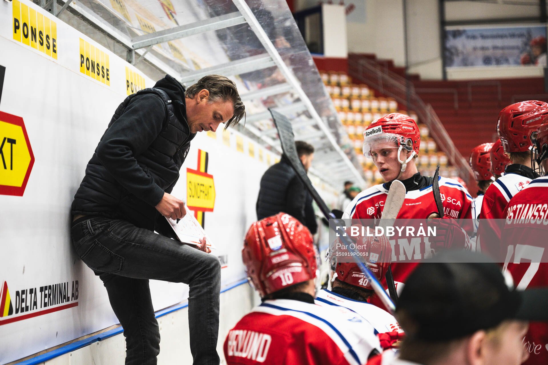 Timrås tränare Andreas Molinder
