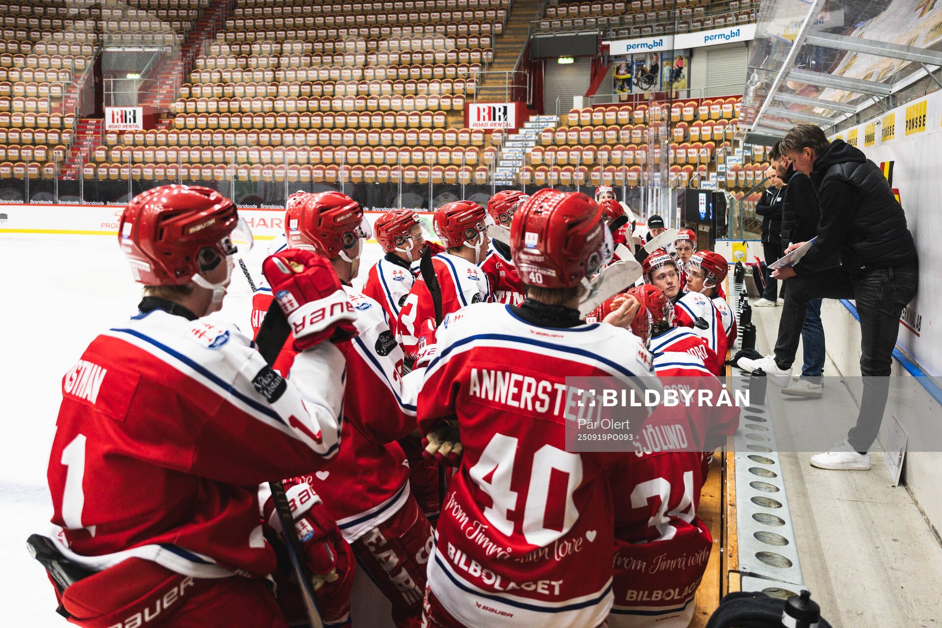Timrås tränare Andreas Molinders