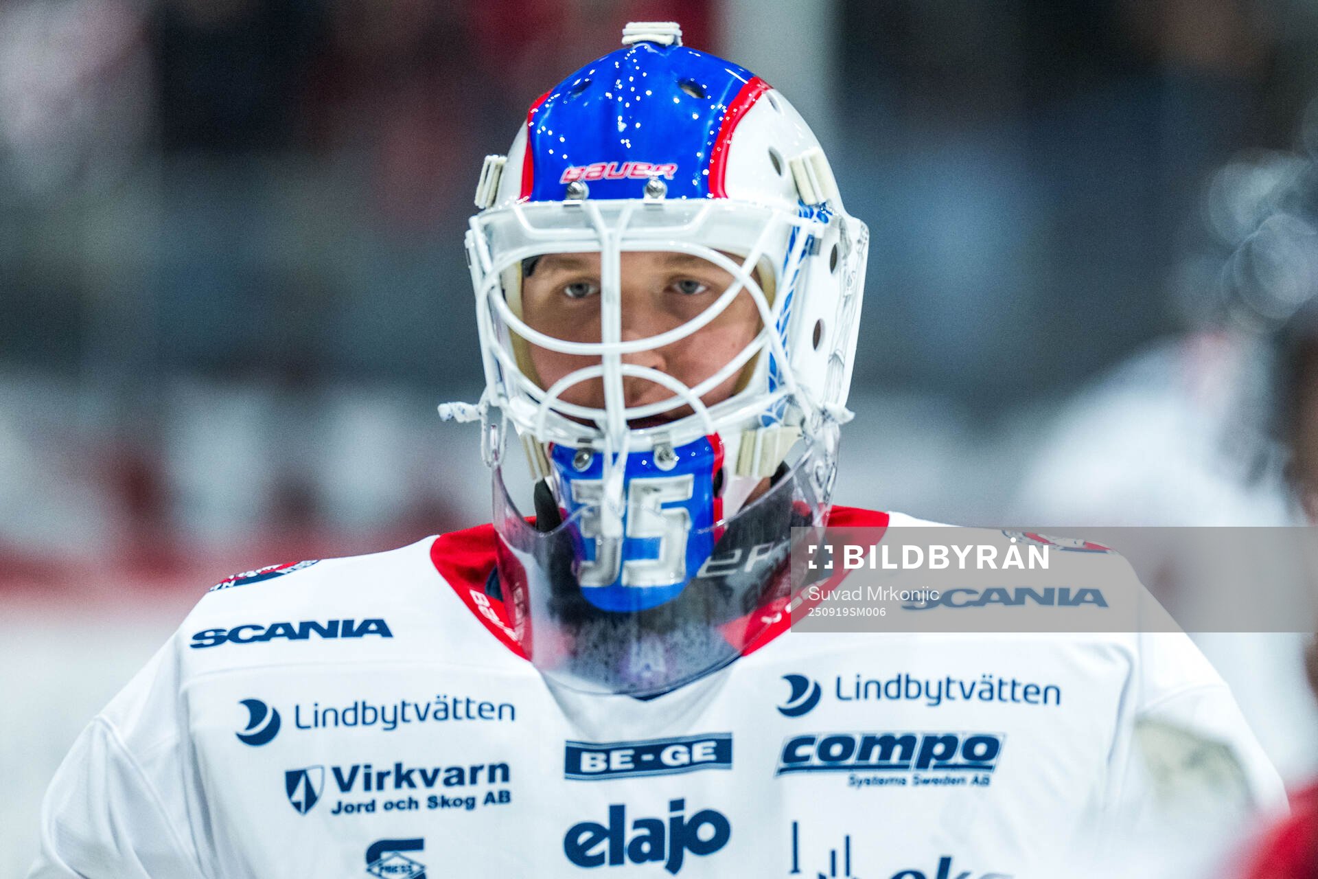 Oskarshamns målvakt Olof Glifford