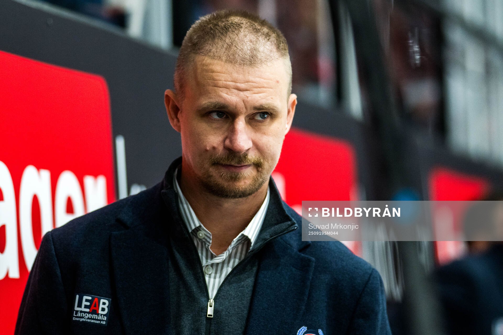 Oskarshamns assisterande tränare Johannes Salmonsson