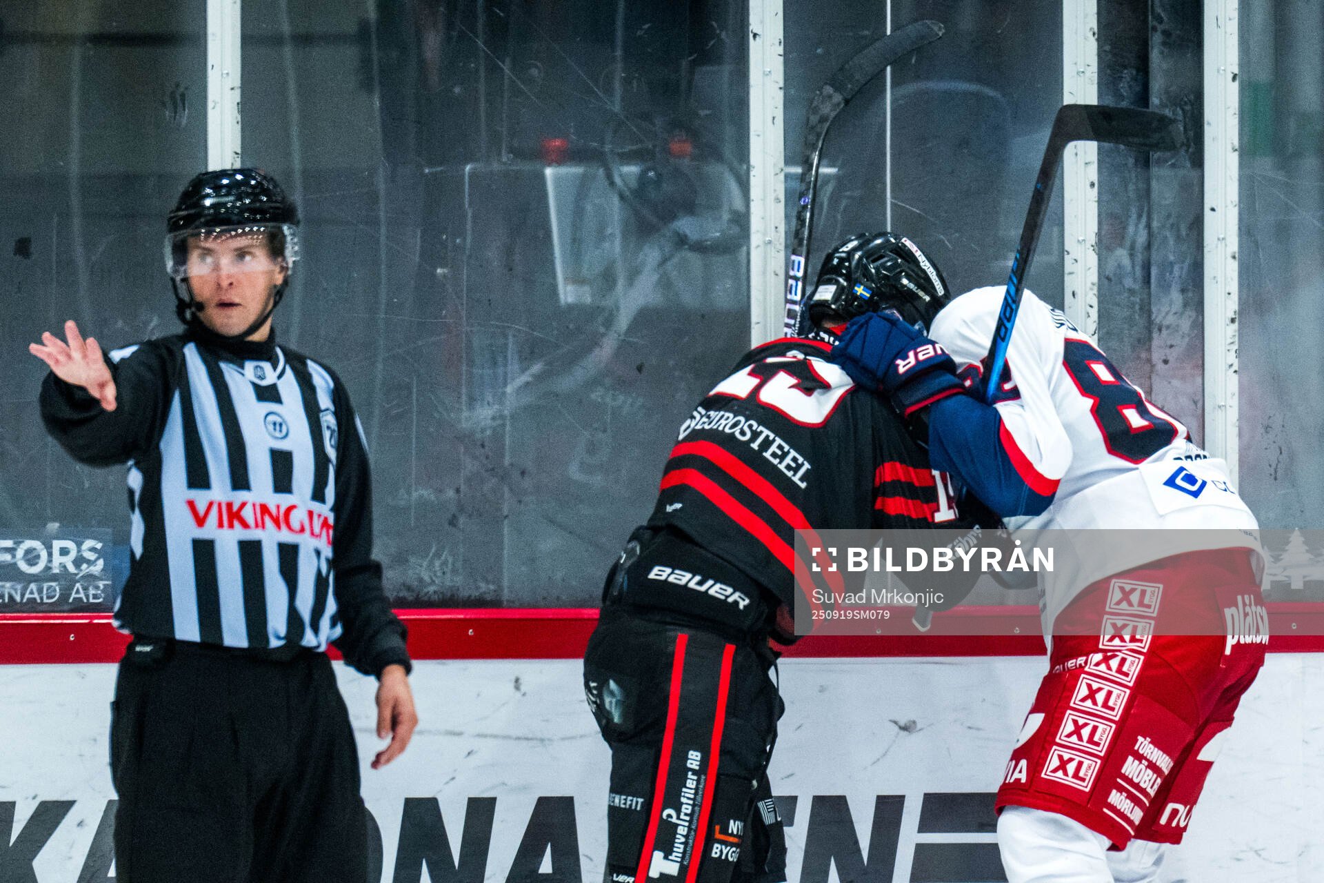Nybros Elias Stenman och Oskarshamns Marc-Olivier Duquette