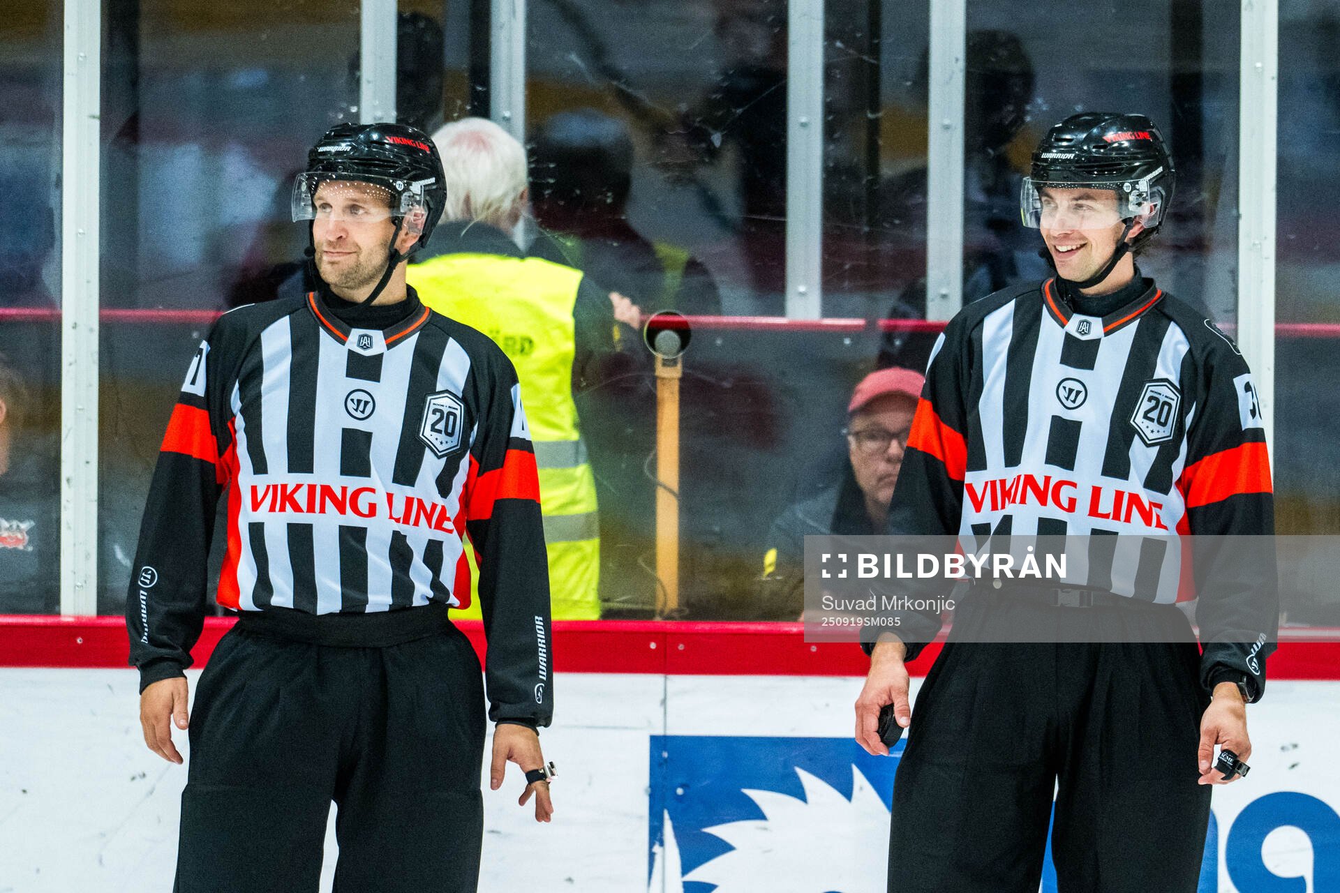 Domare Niklas Söderblom och Domare Johan Wedin