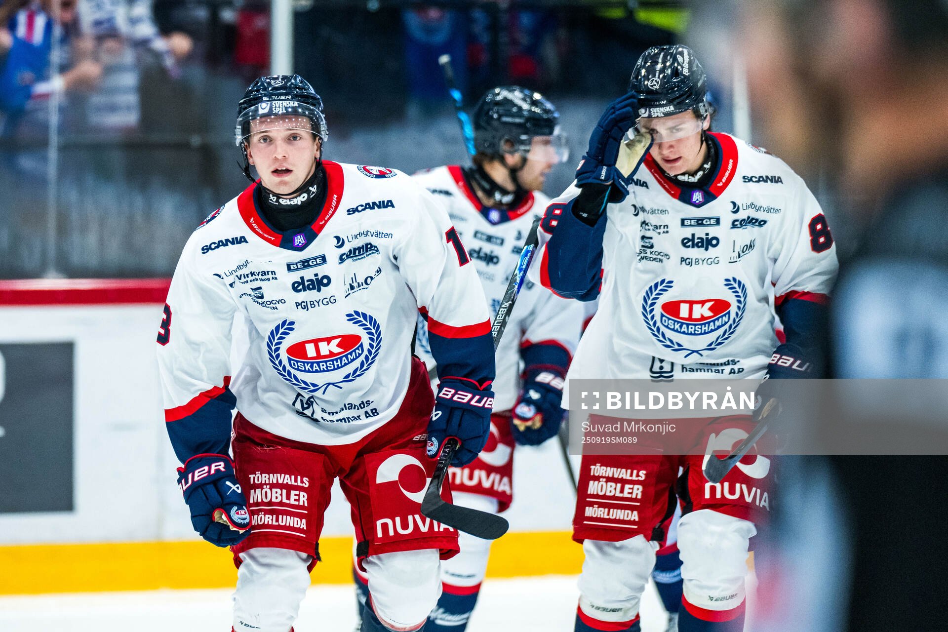 Oskarshamns Joel Svensson jublar