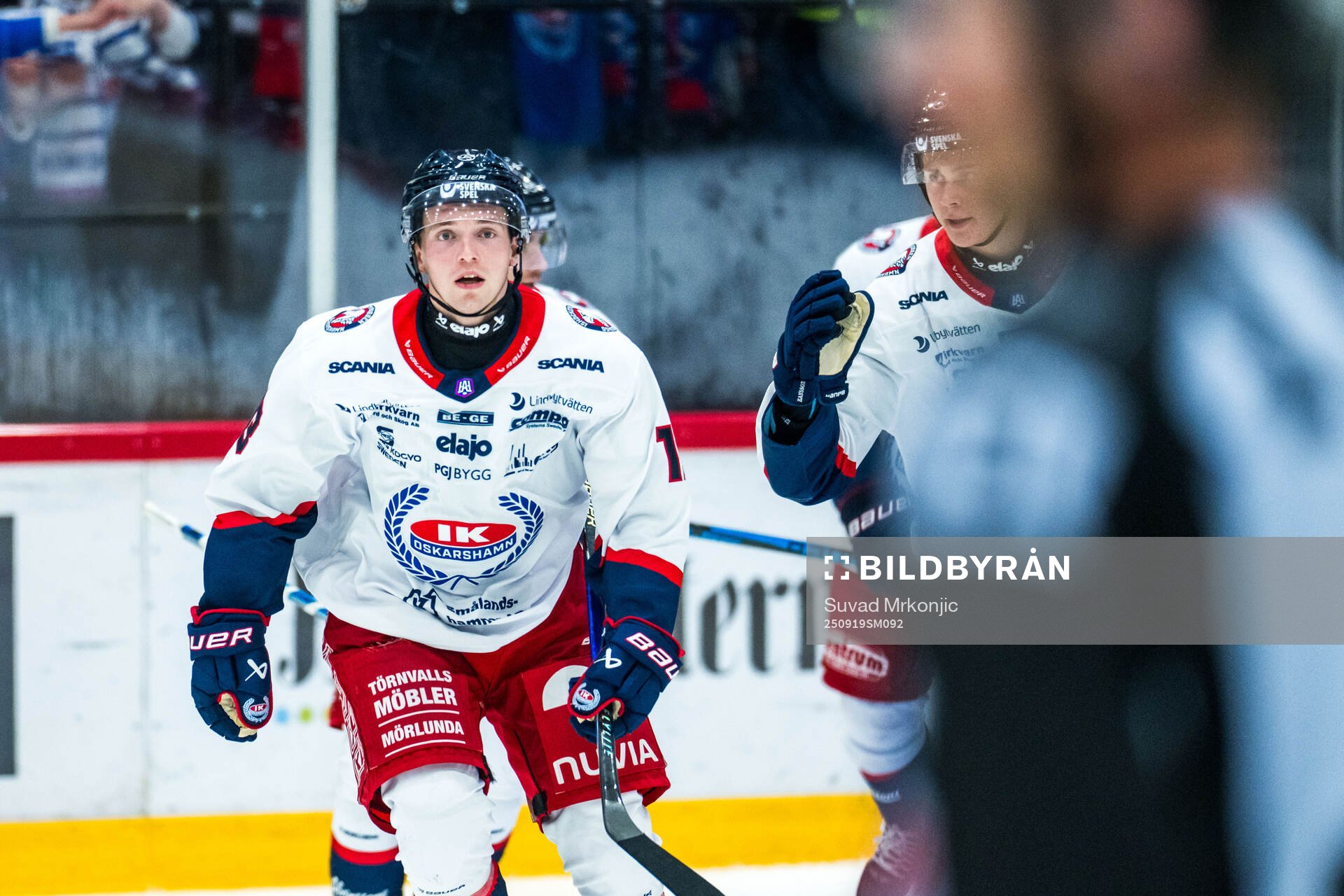 Oskarshamns Joel Svensson jublar