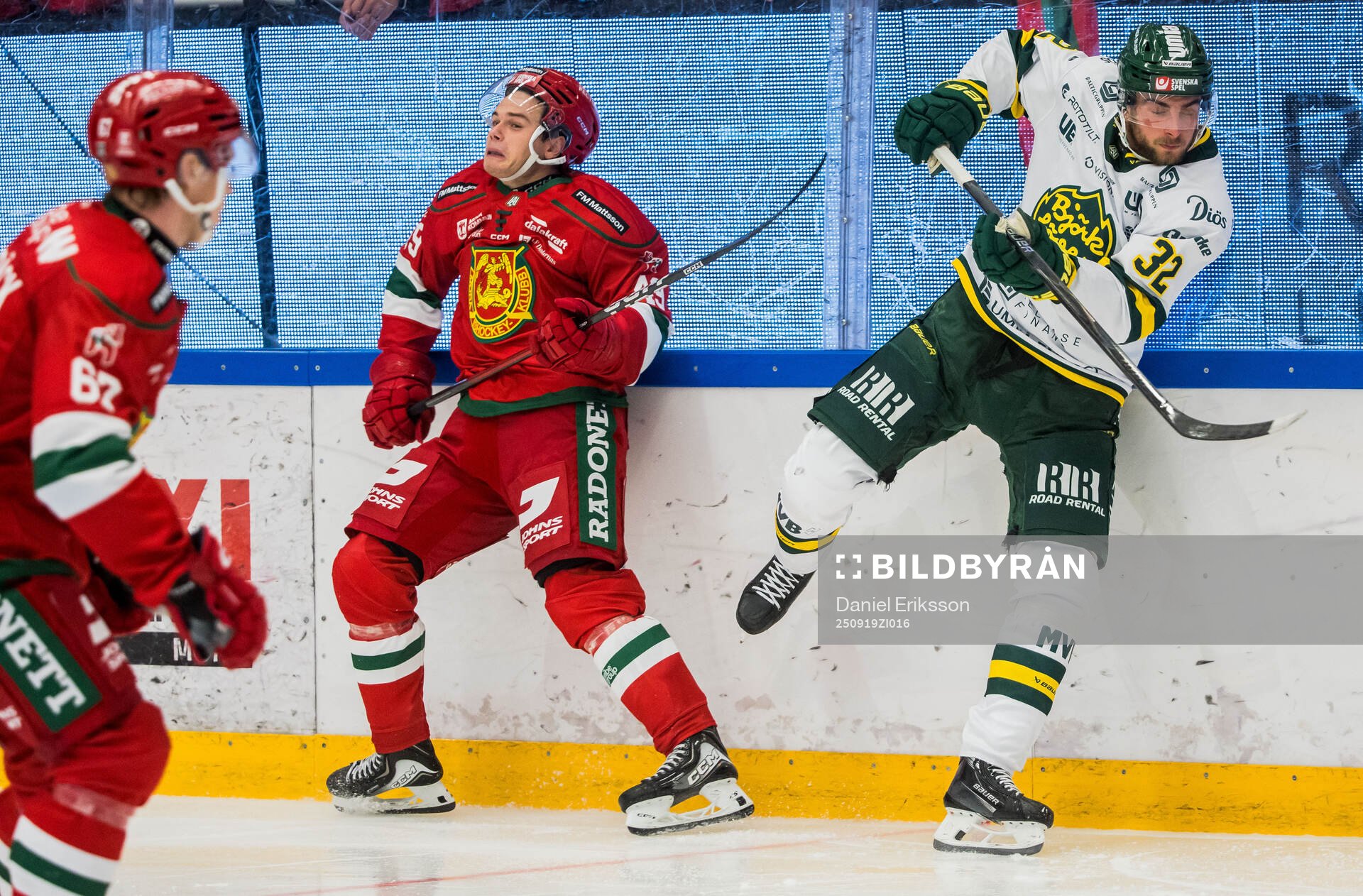 Moras Joel Olerot och Björklövens Jacob Olofsson