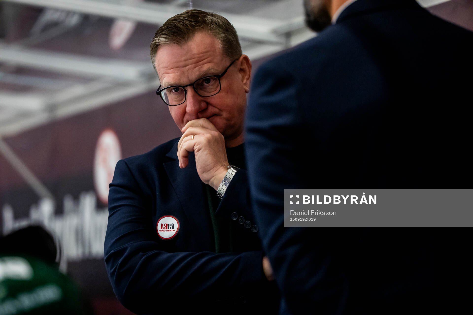 Björklövens tränare Magnus Bogren