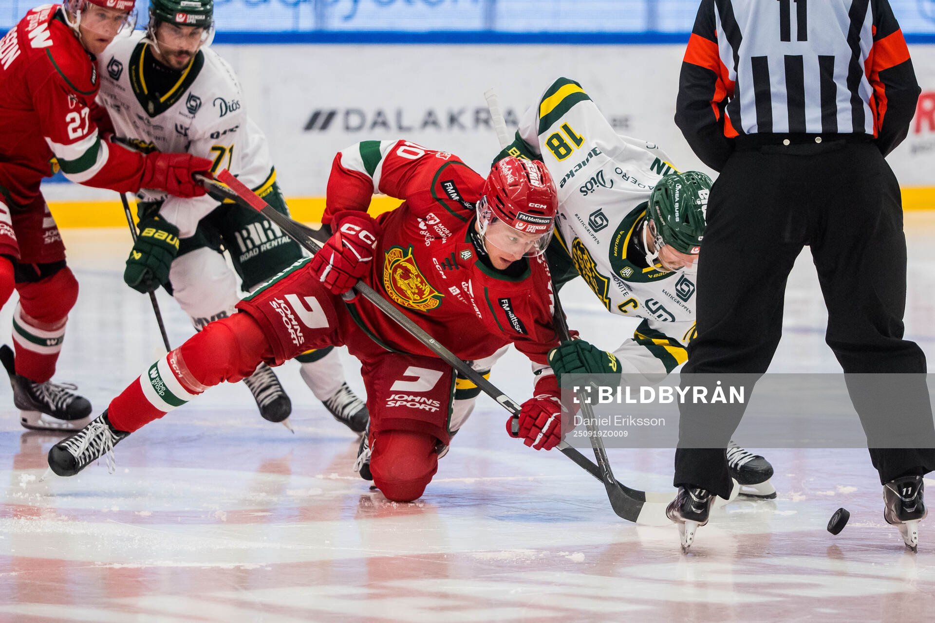 Moras Karl Smedberg och Björklövens Axel Ottosson