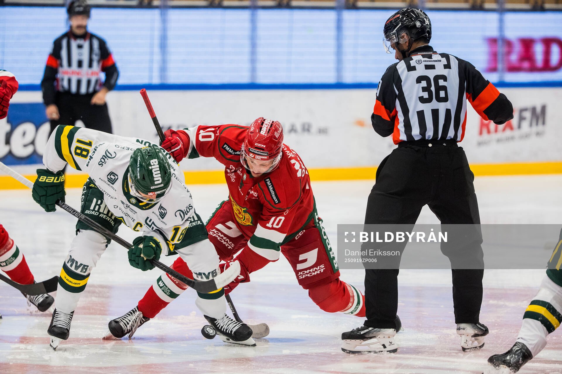 Björklövens Axel Ottosson och Moras Karl Smedberg och